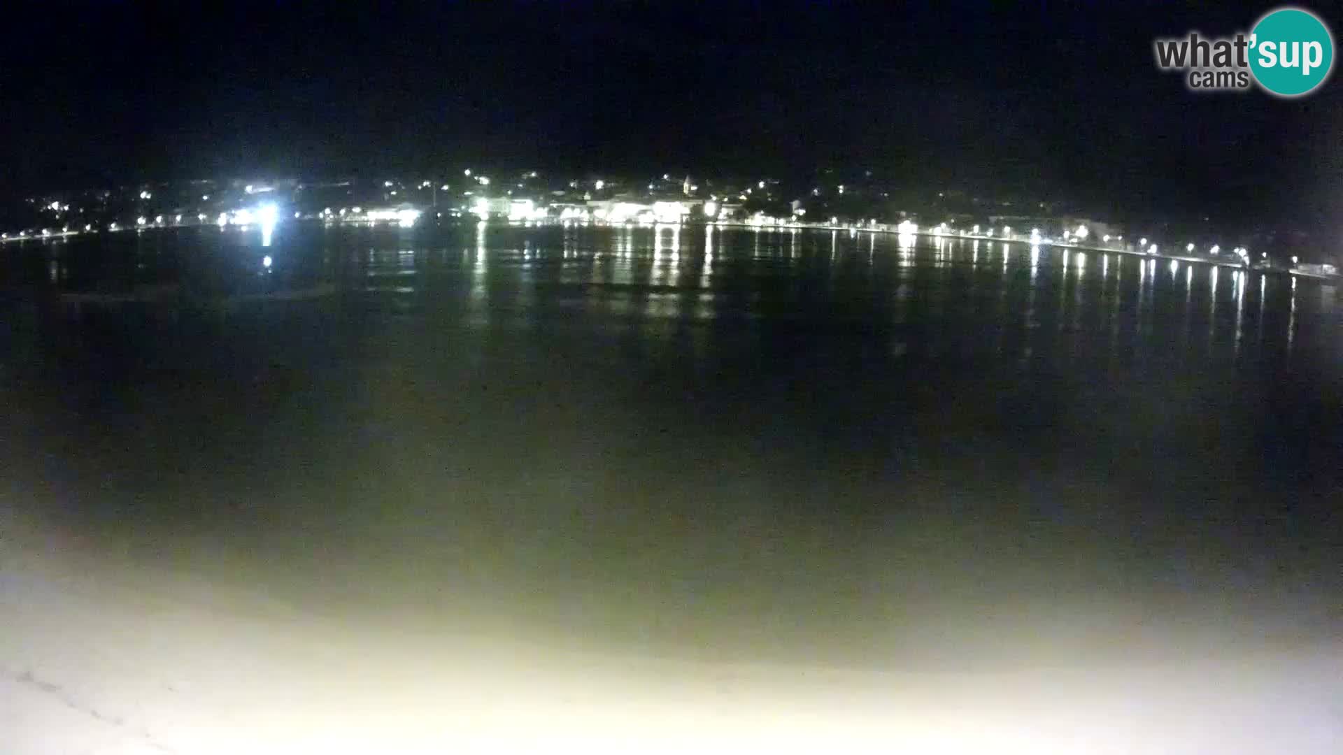 Novalja webcam – spiaggia cittadina