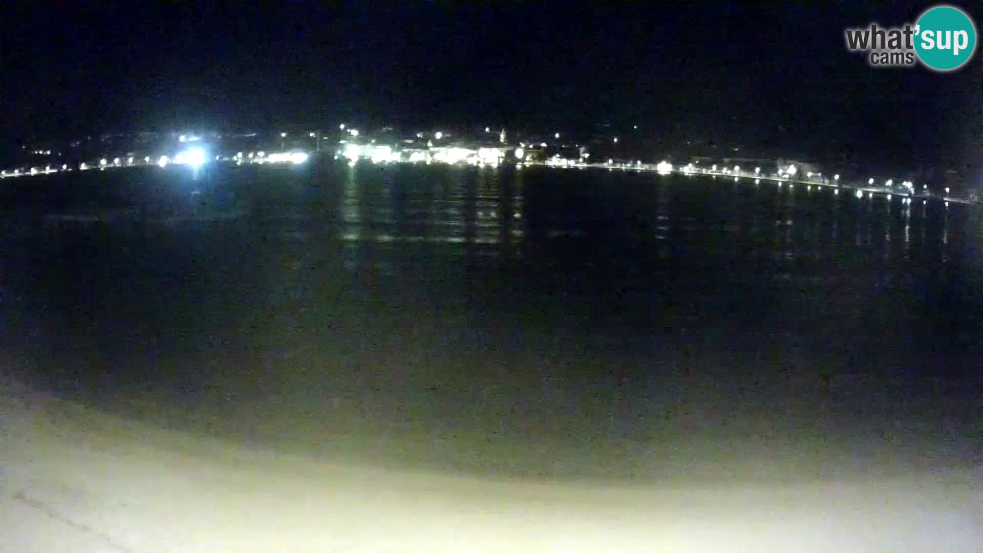 Novalja livecam – plage de la ville