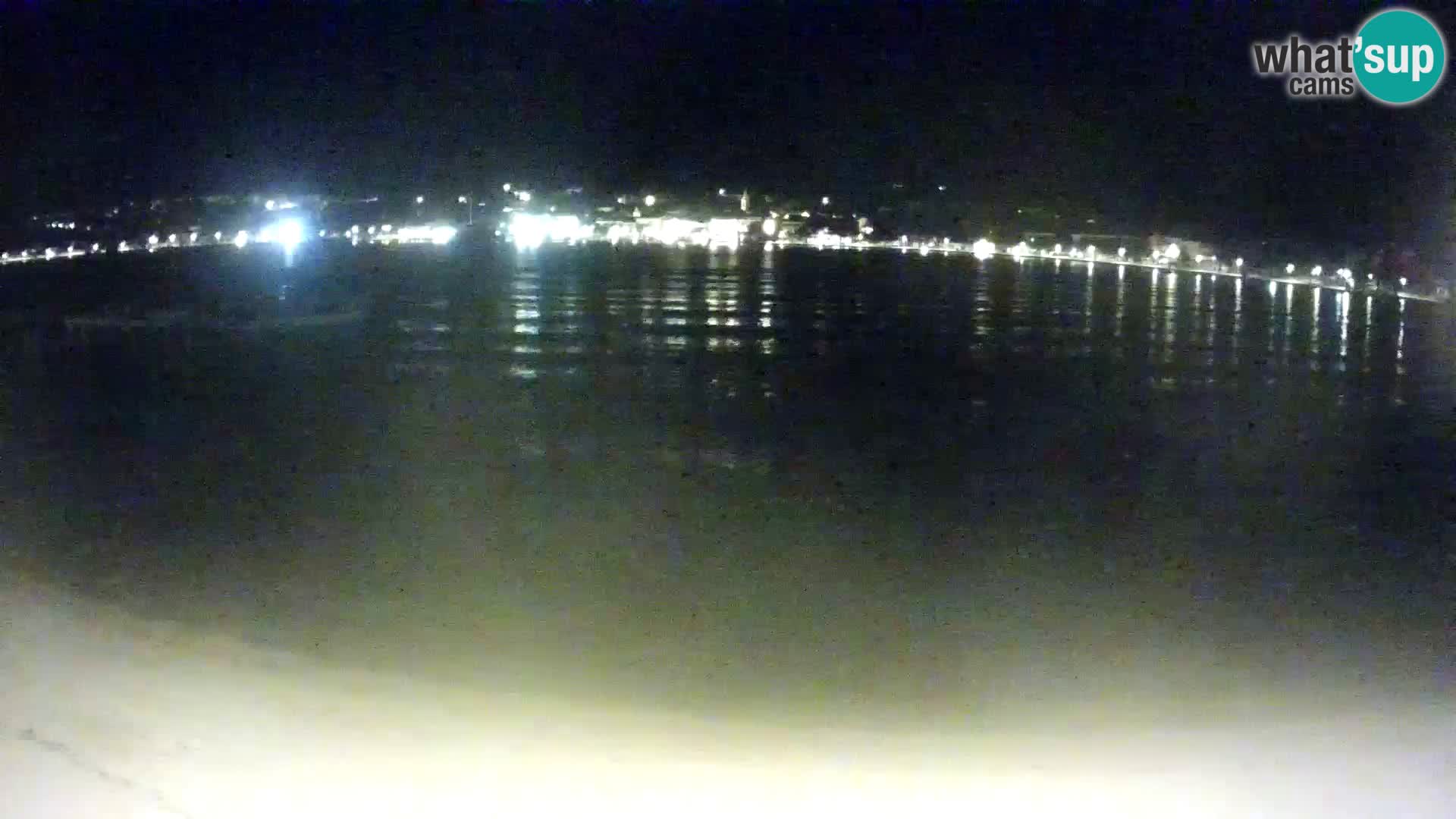 Novalja livecam – plage de la ville