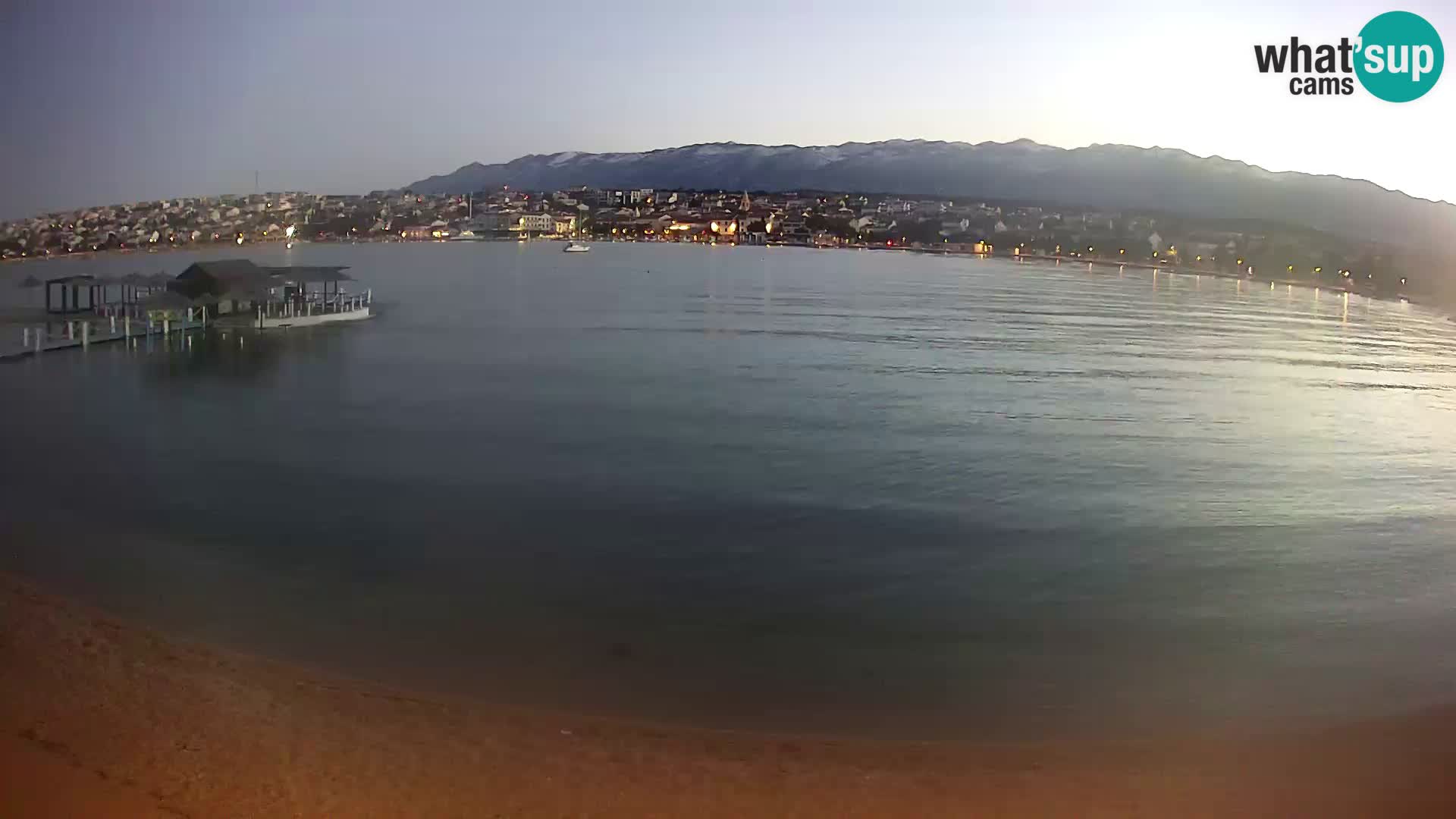 Webcam Novalja – Stadtstrand