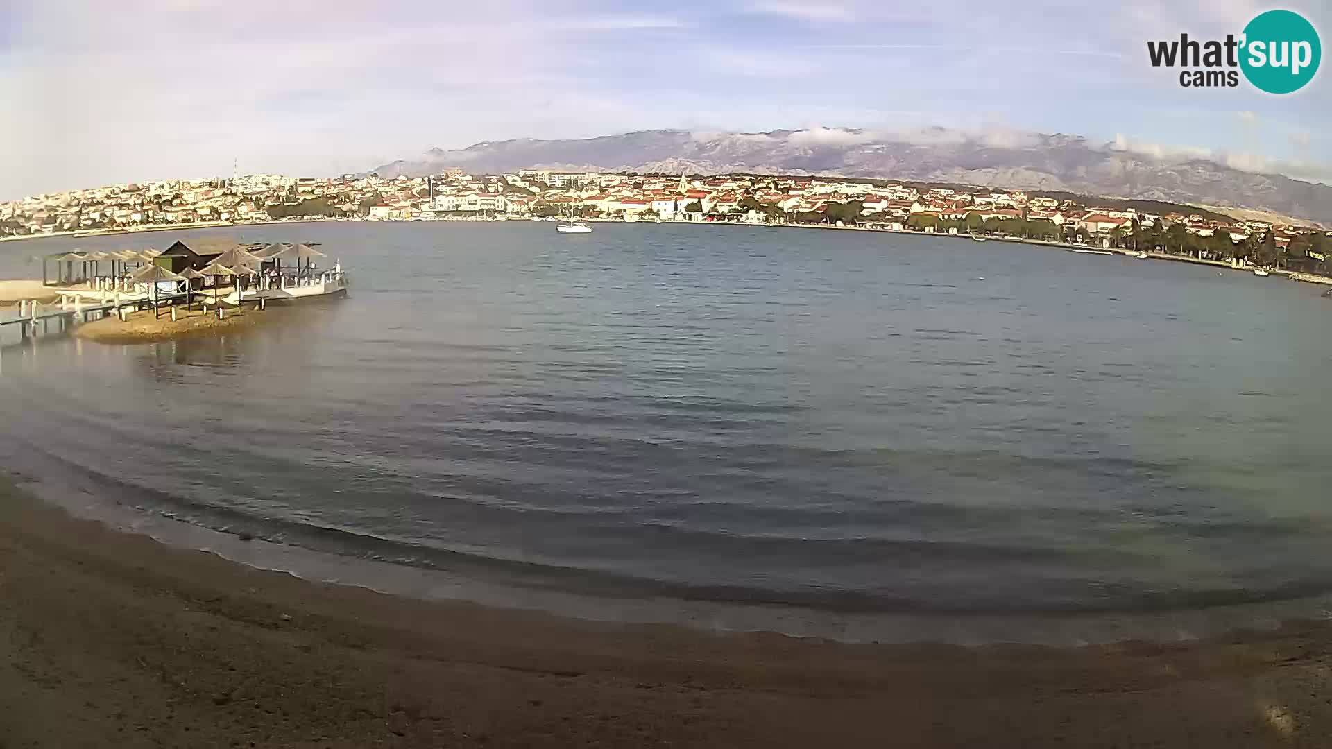 Webcam Novalja – Stadtstrand