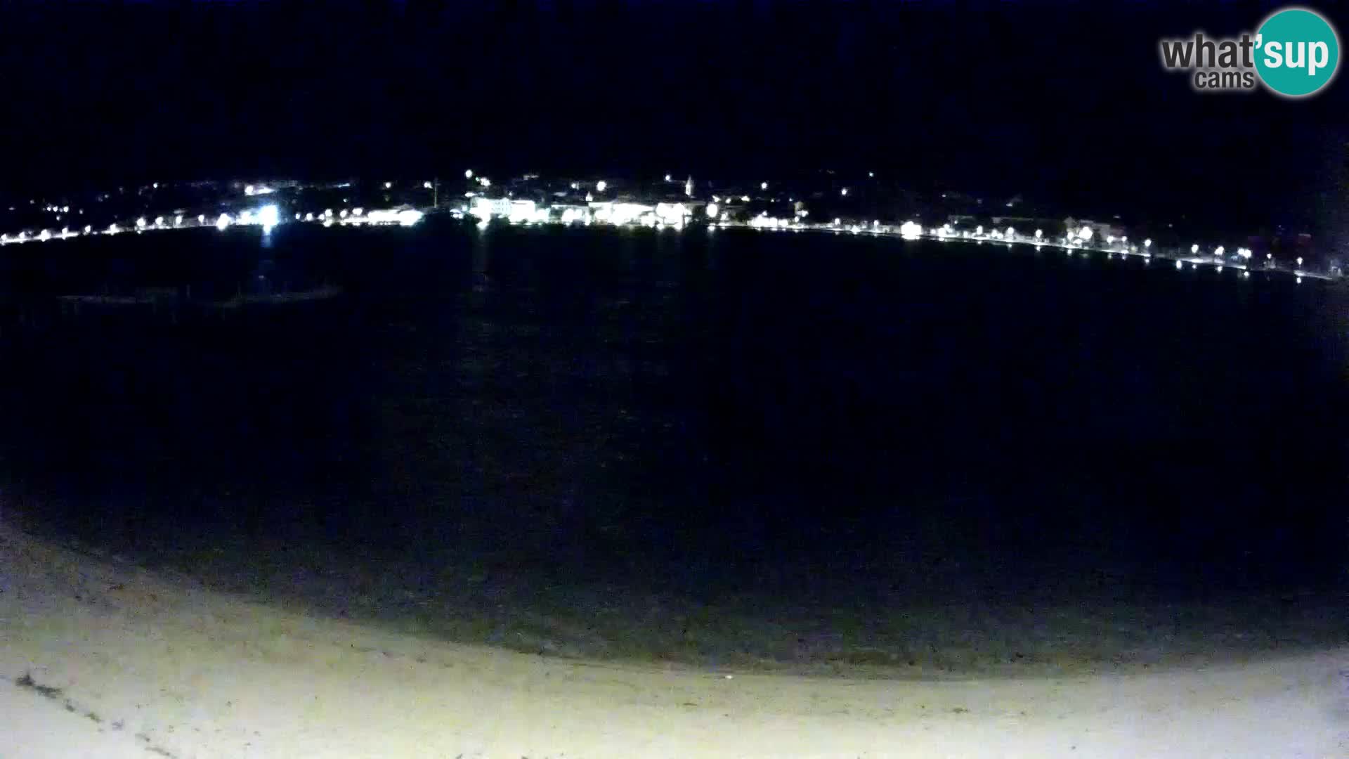 Live webcam Novalja – The Town beach