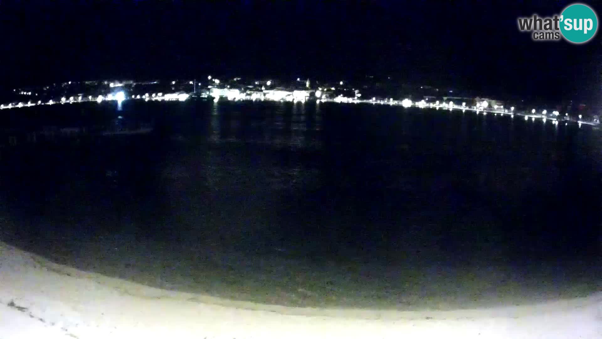 Novalja Kamera v živo – mestna plaža