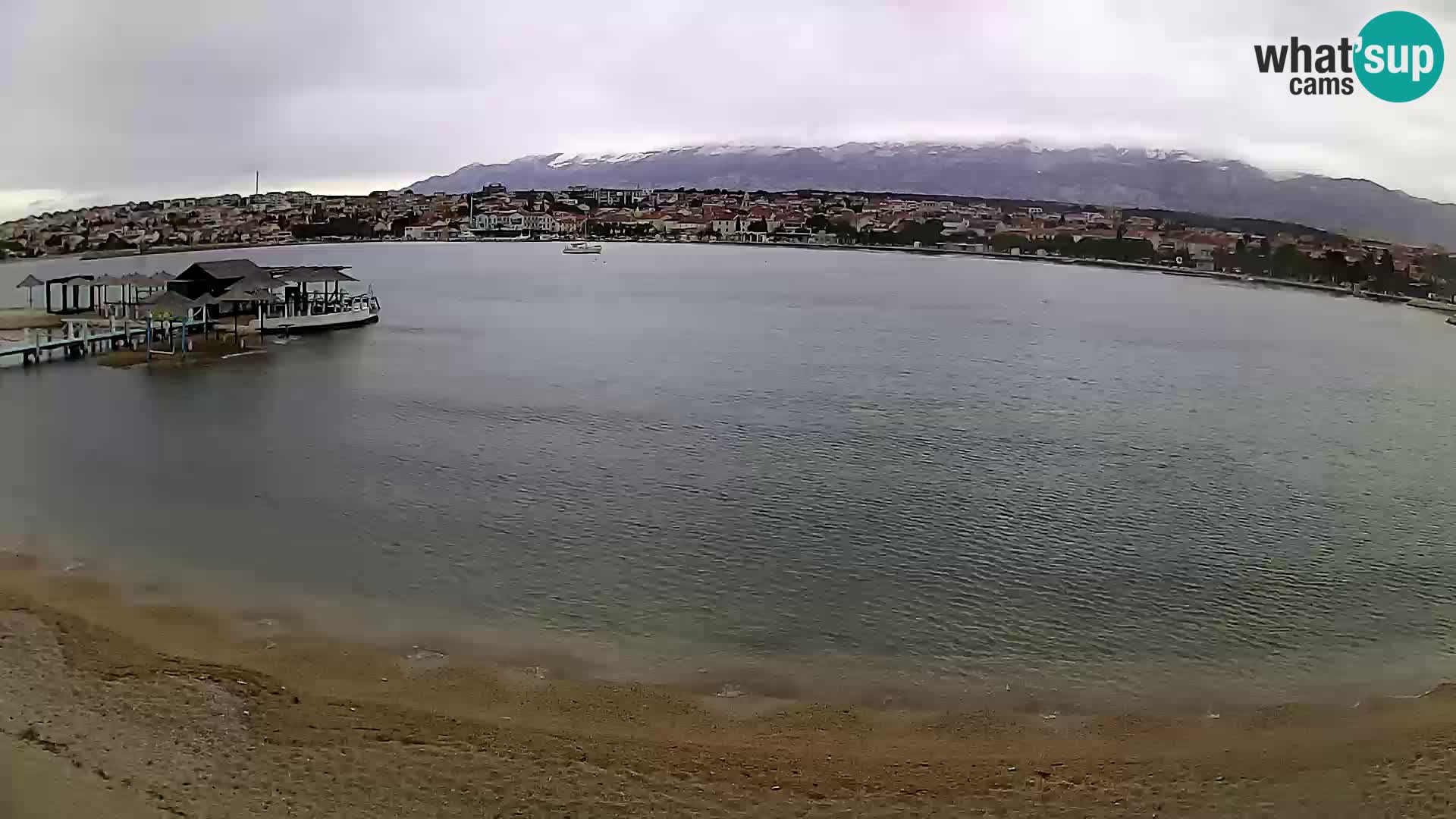 Novalja Kamera u živo – gradska plaža