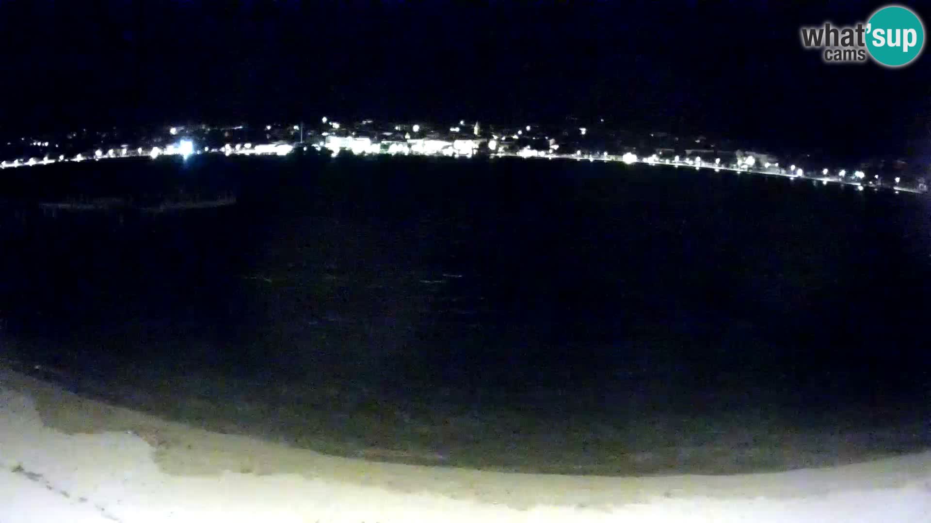 Novalja Kamera v živo – mestna plaža