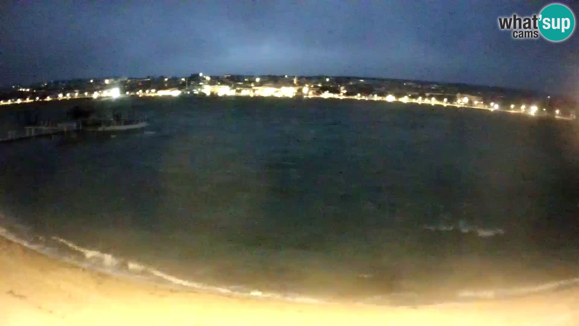 Webcam Novalja – Stadtstrand