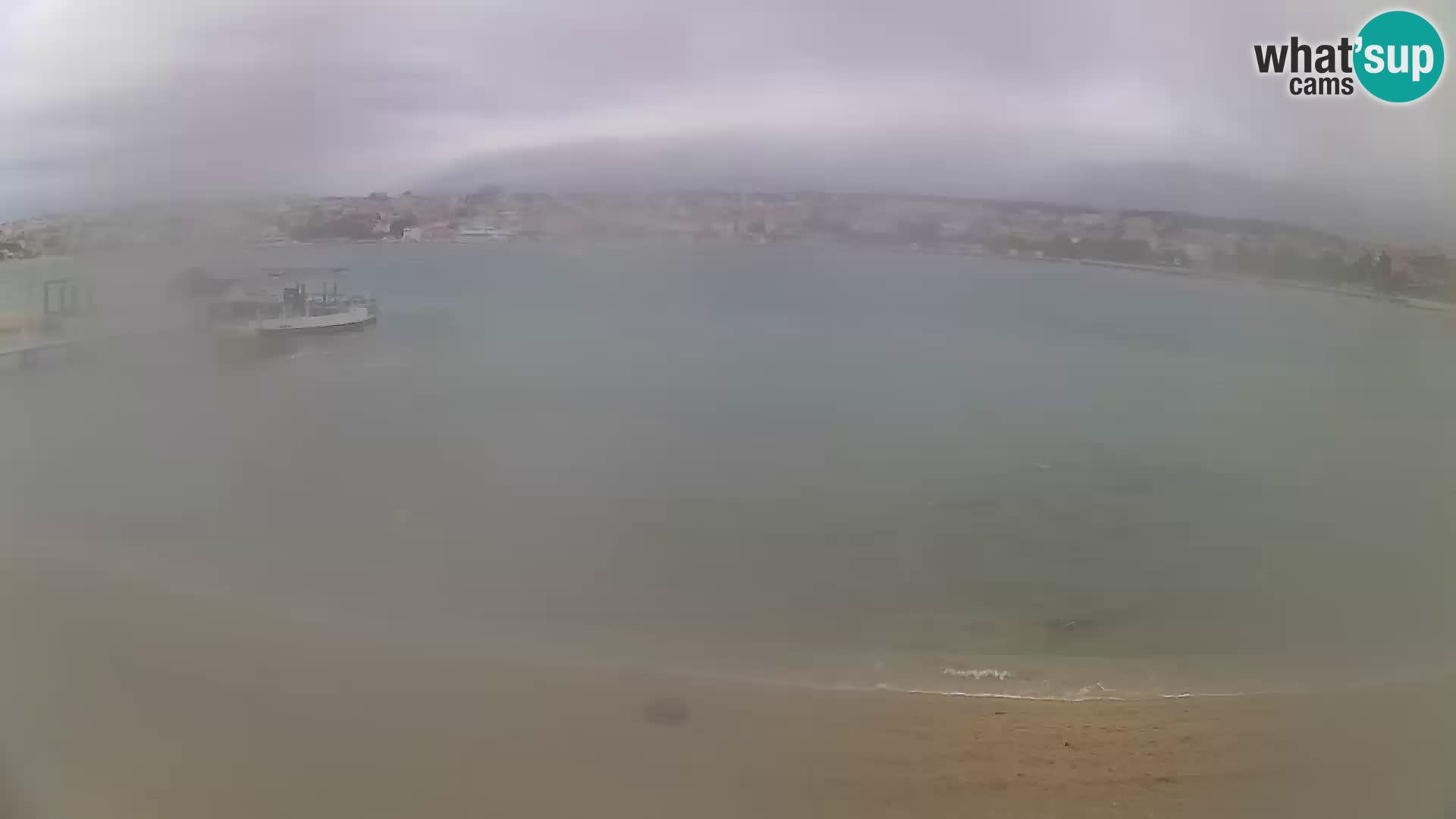 Live webcam Novalja – The Town beach