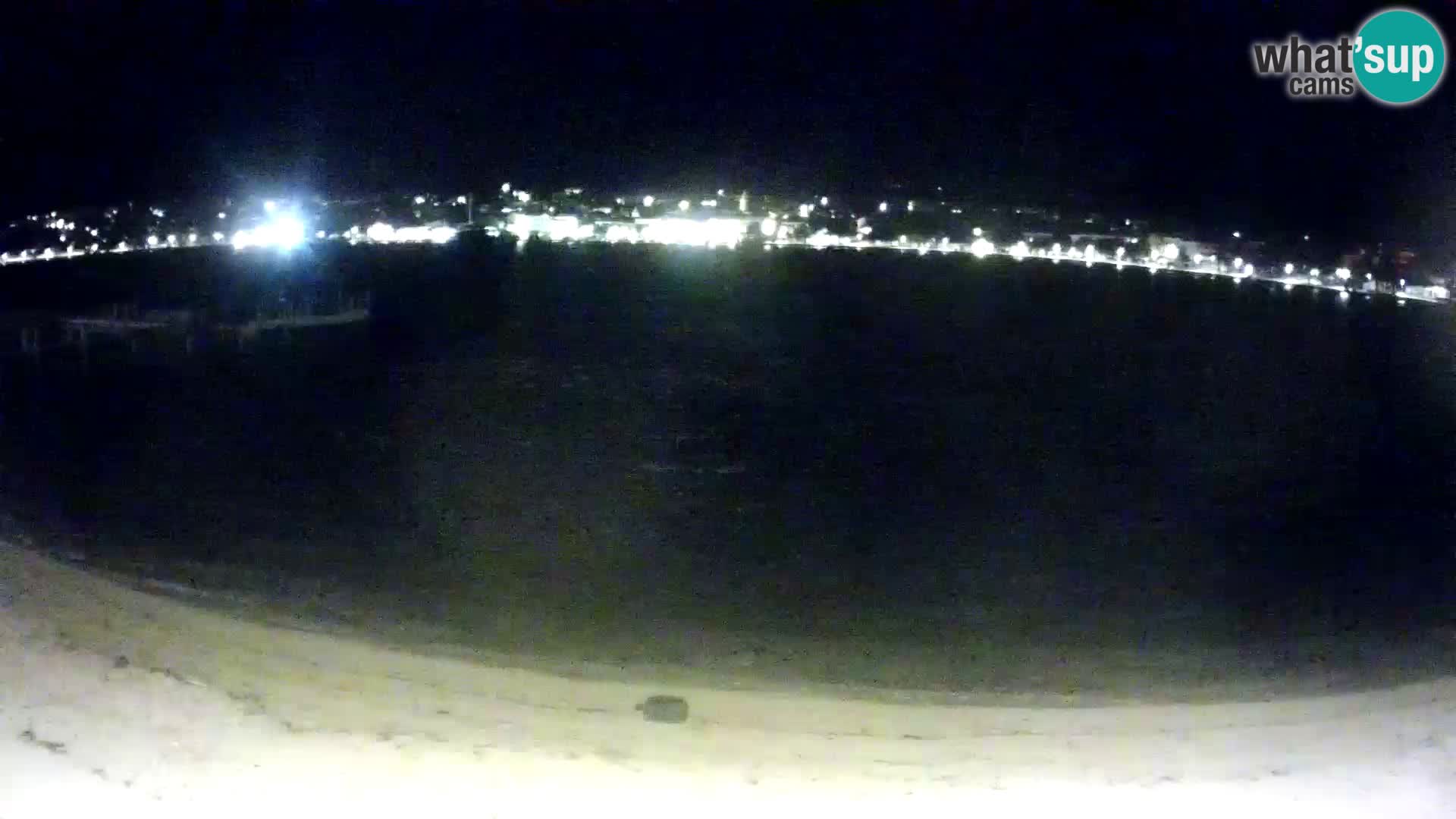 Novalja webcam – spiaggia cittadina