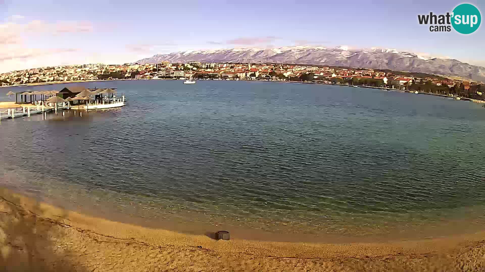 Live webcam Novalja – The Town beach