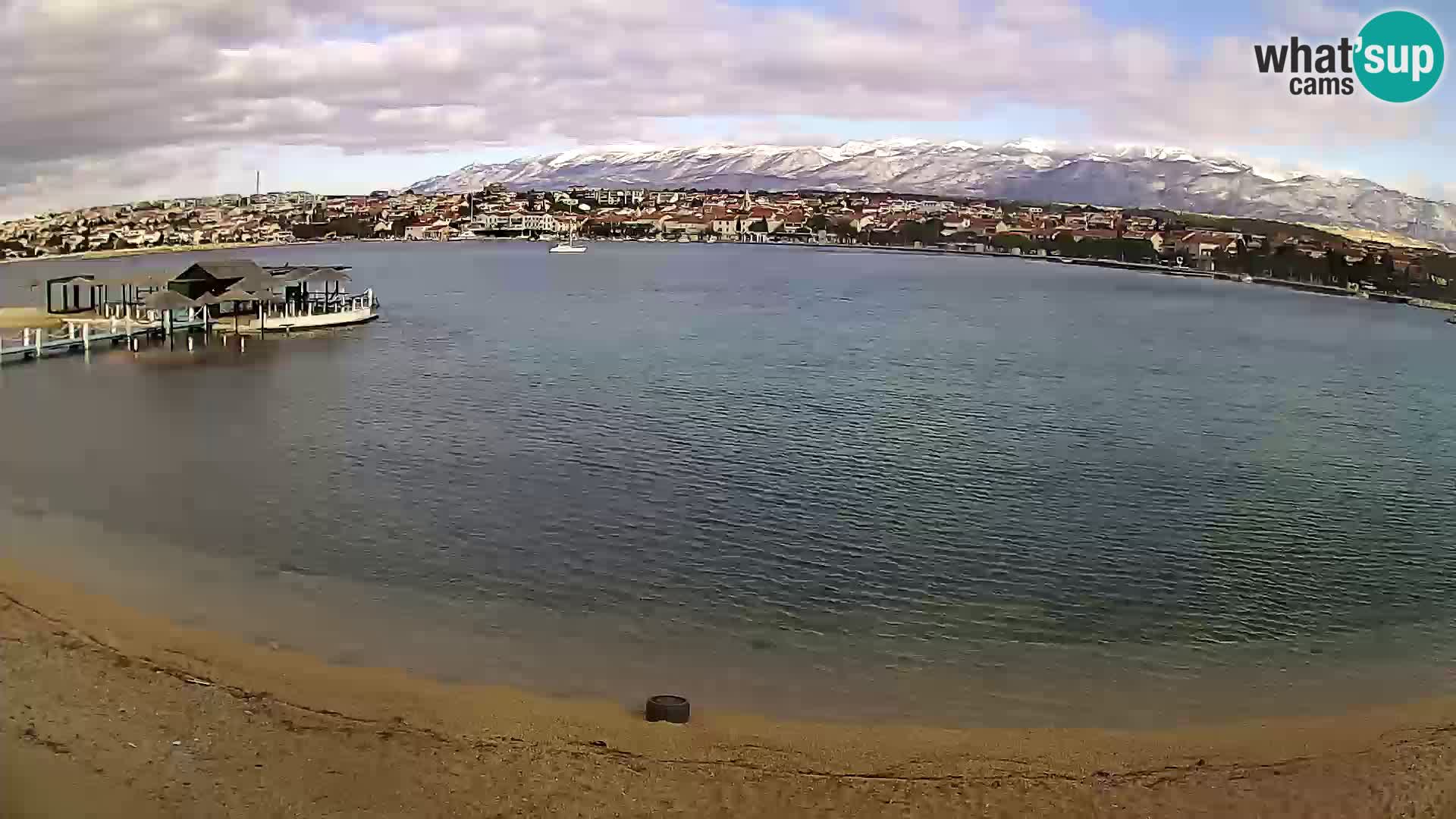 Novalja webcam – spiaggia cittadina