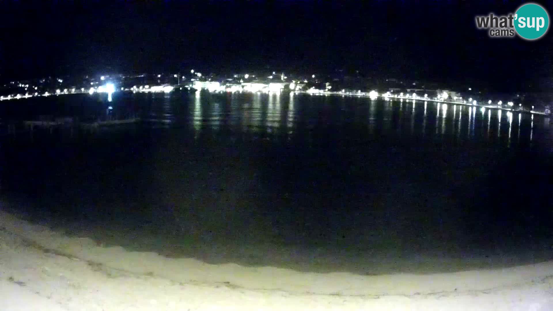 Novalja en vivo – playa de la ciudad