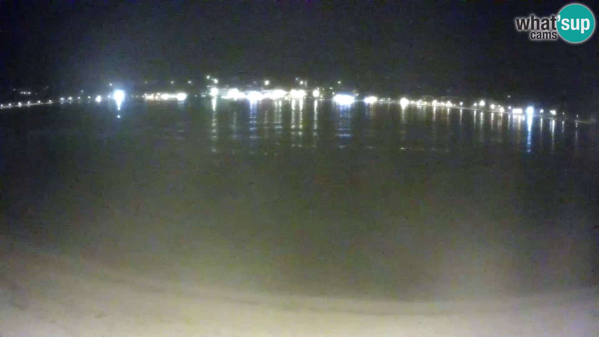 Novalja webcam – spiaggia cittadina
