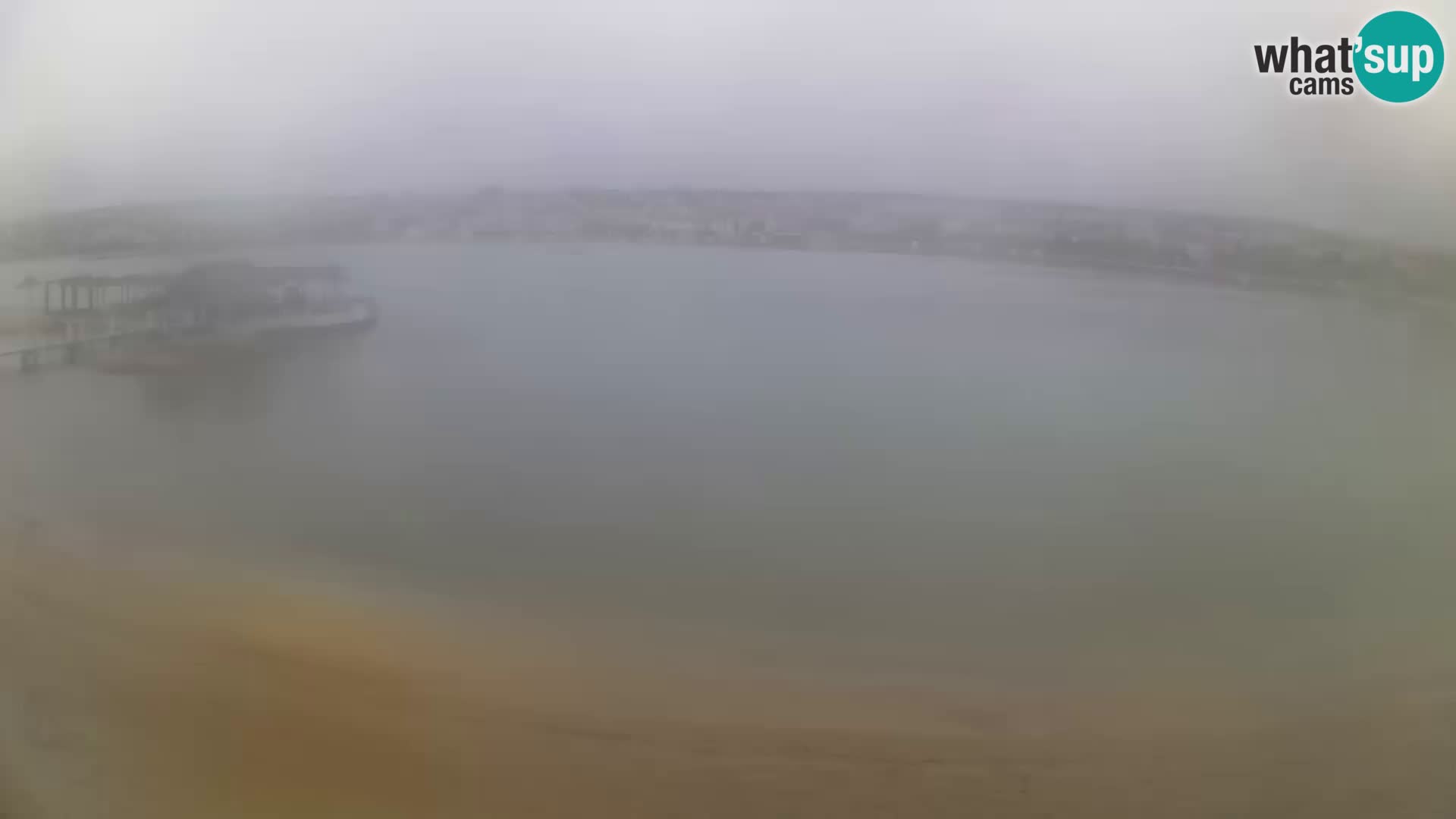 Novalja webcam – spiaggia cittadina