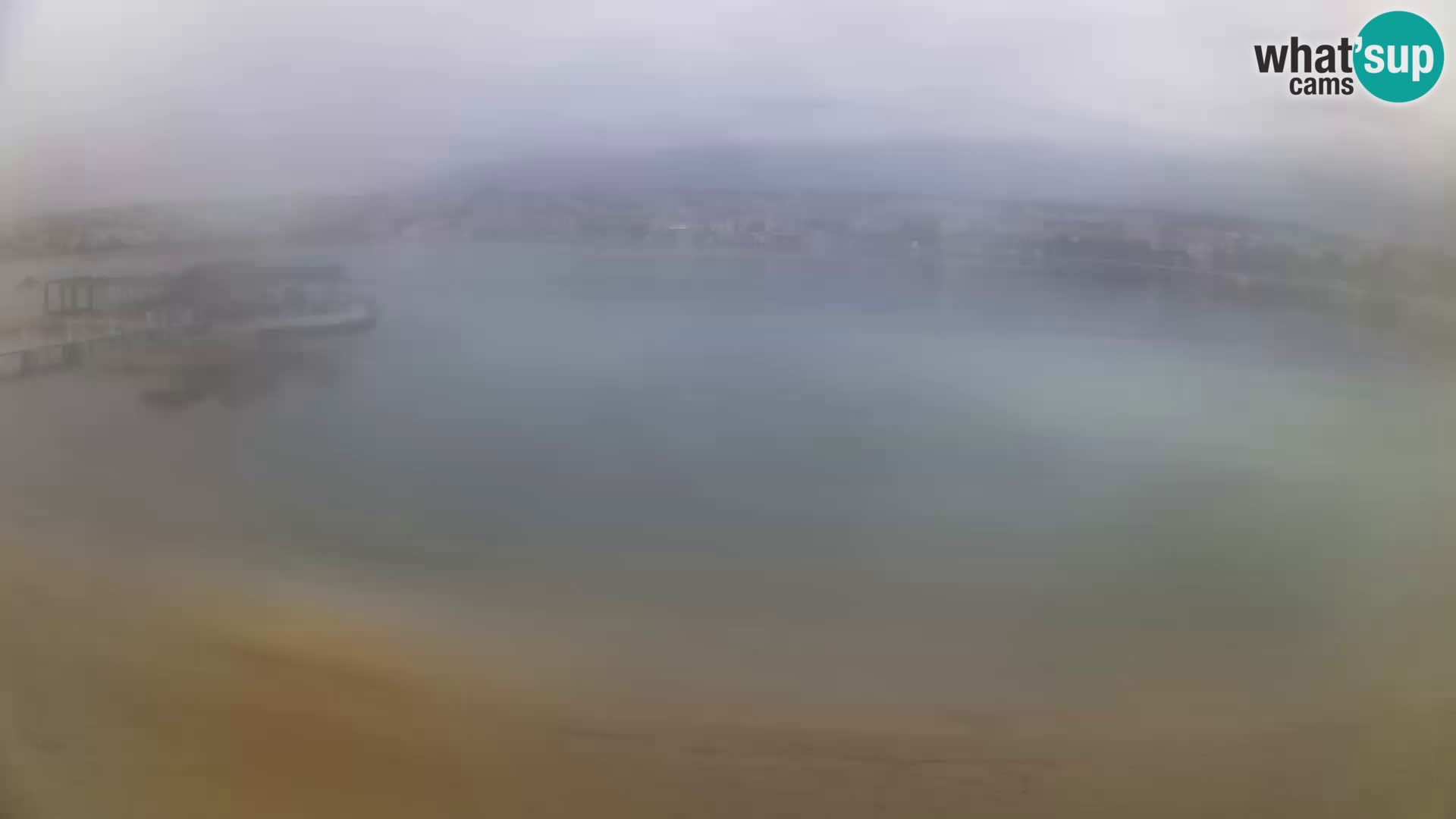 Novalja webcam – spiaggia cittadina