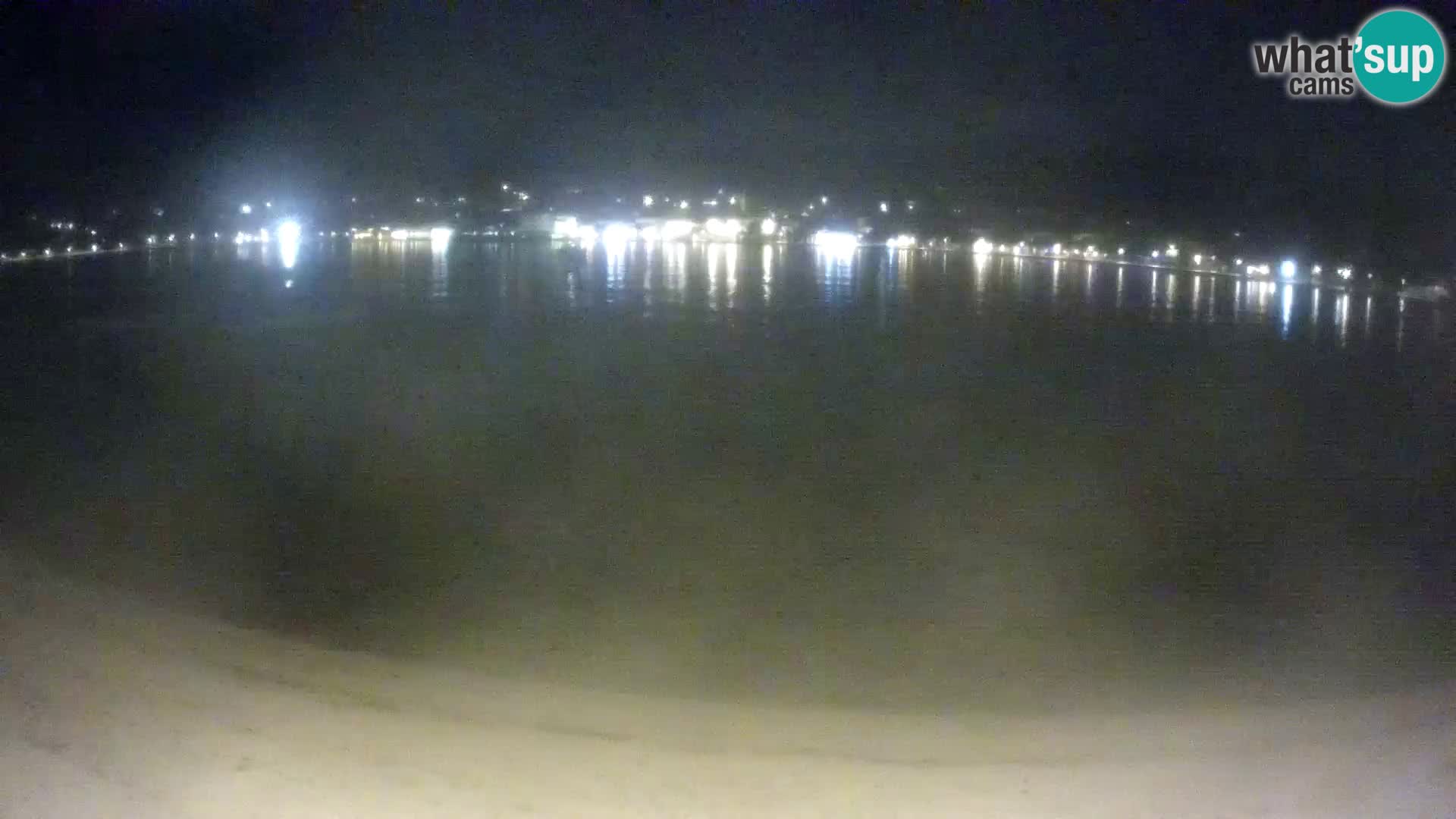 Novalja livecam – plage de la ville