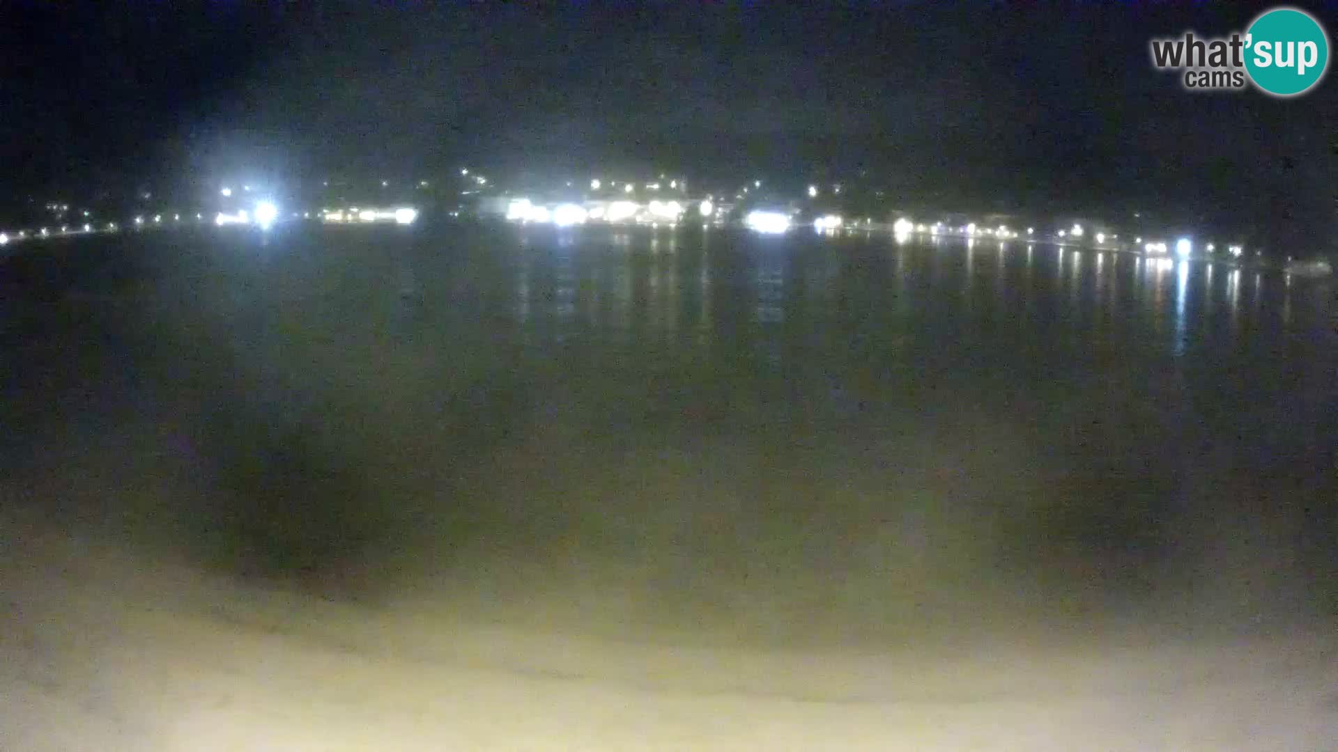 Novalja livecam – plage de la ville