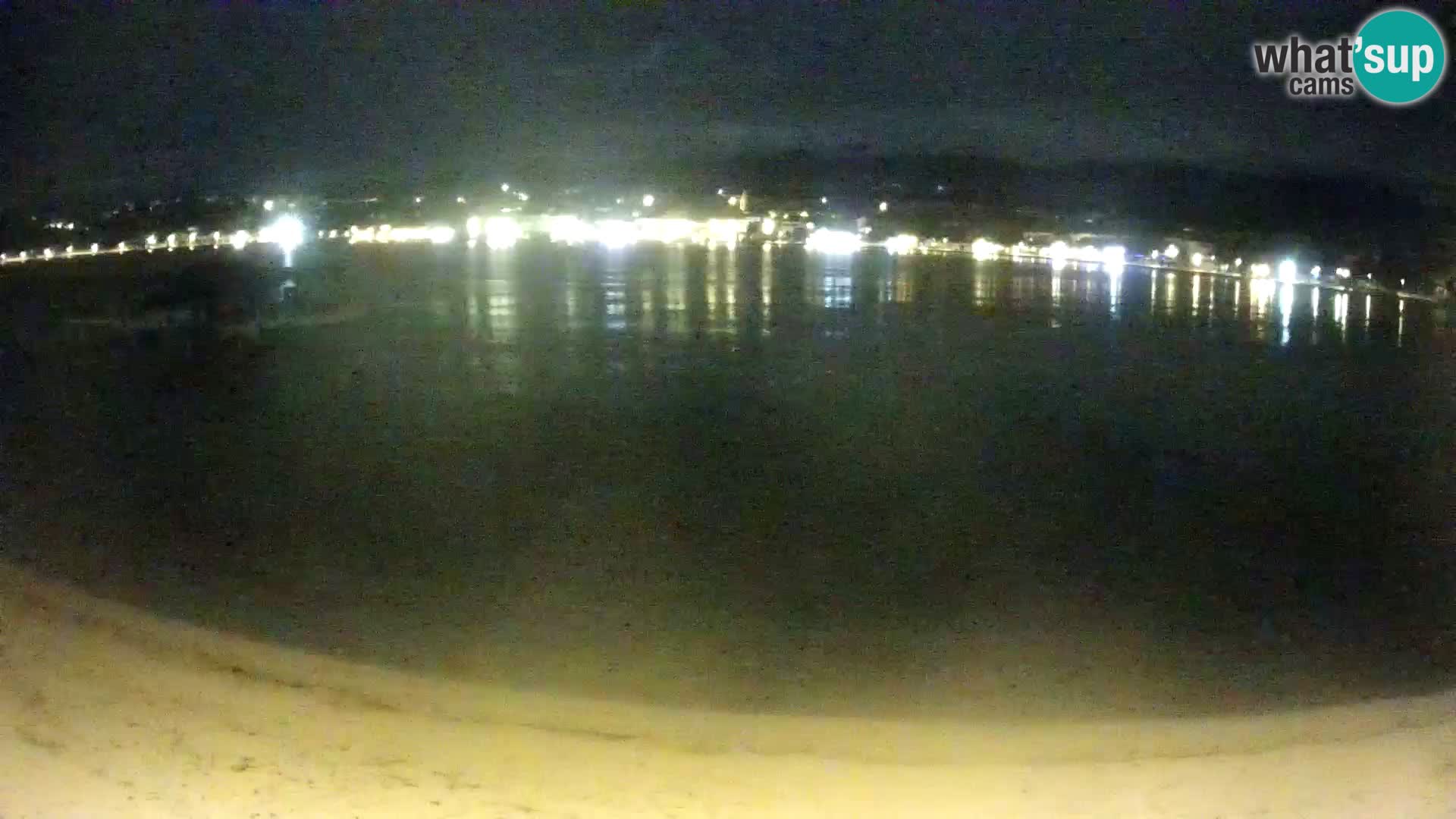 Live webcam Novalja – The Town beach