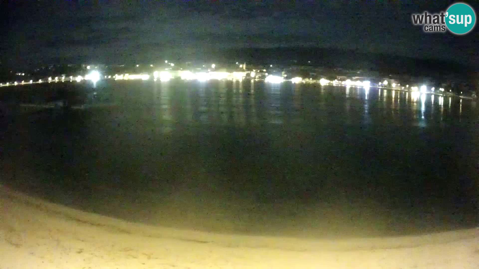 Novalja Kamera v živo – mestna plaža