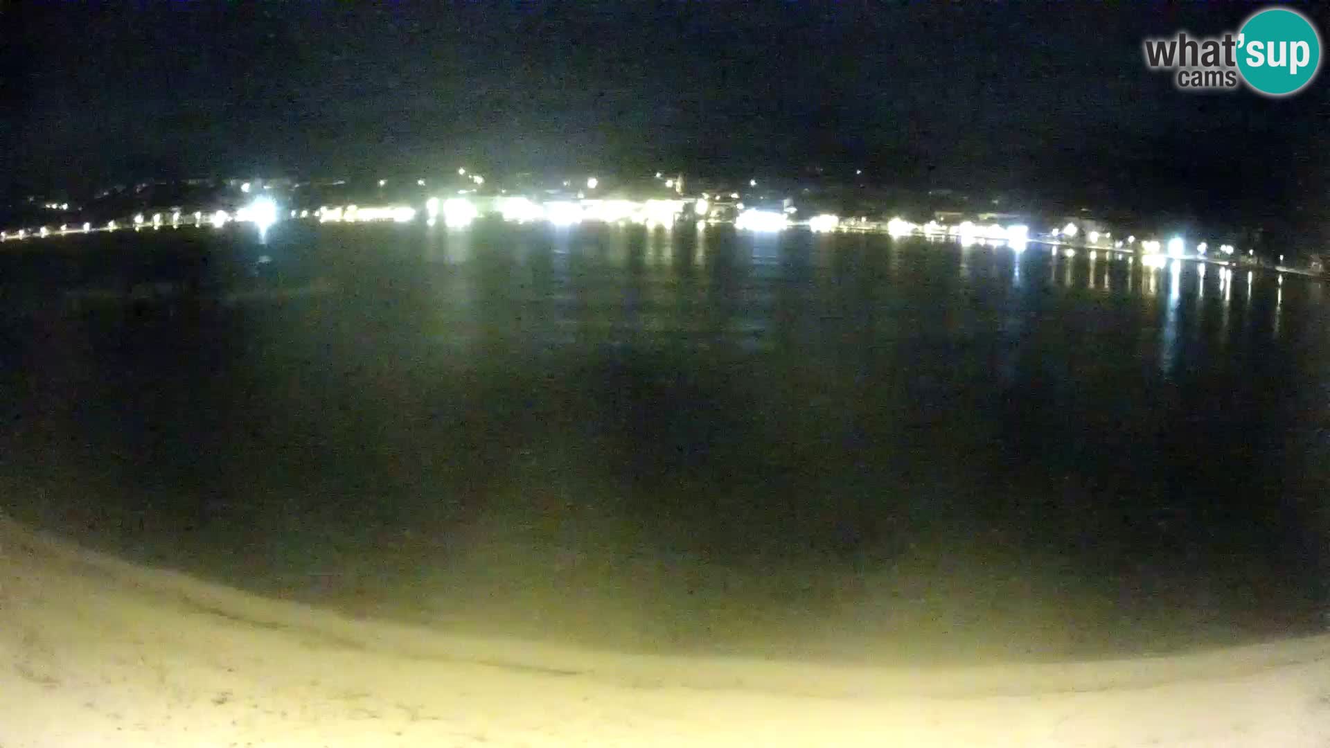 Novalja Kamera v živo – mestna plaža