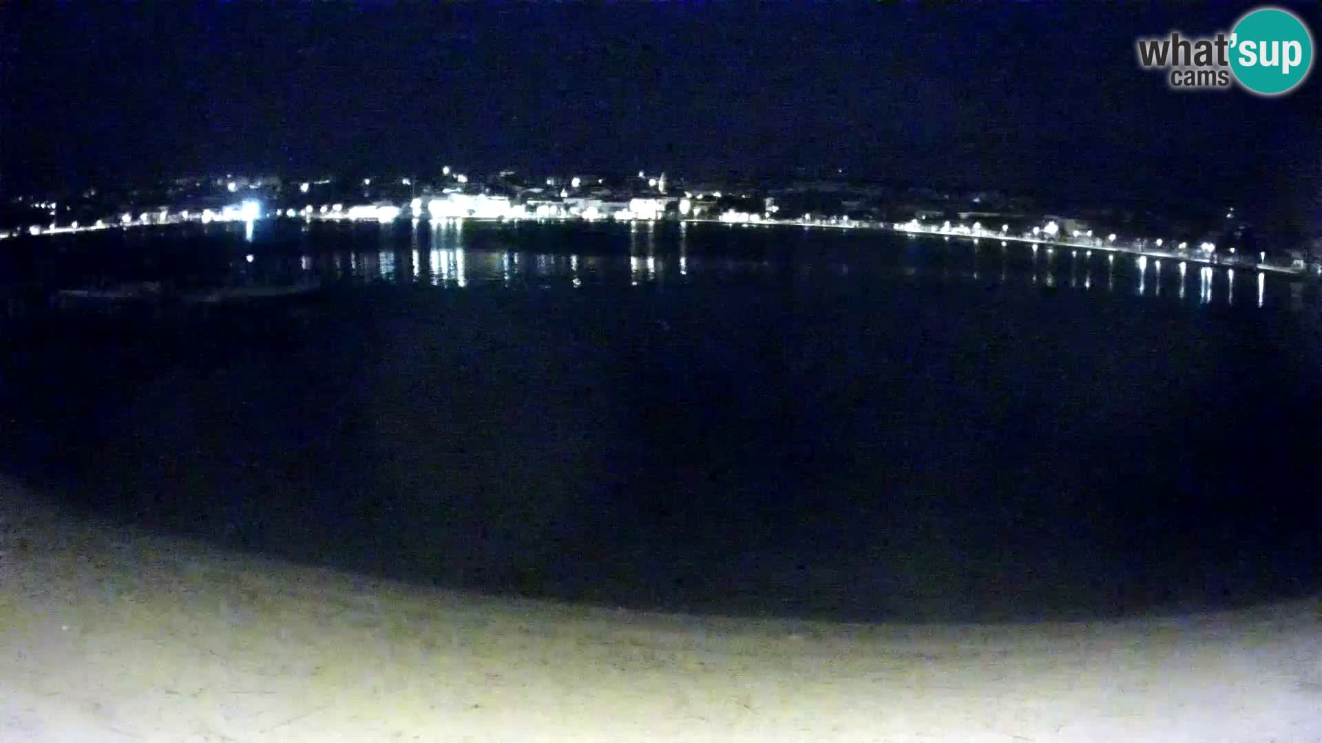 Novalja en vivo – playa de la ciudad