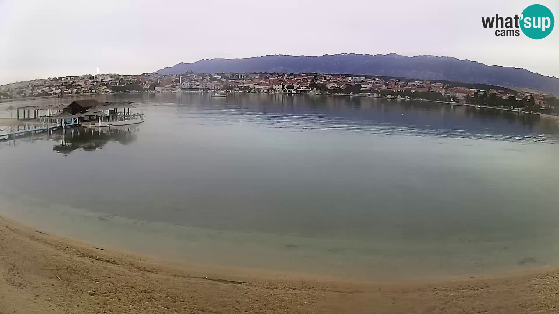 Webcam Novalja – Stadtstrand