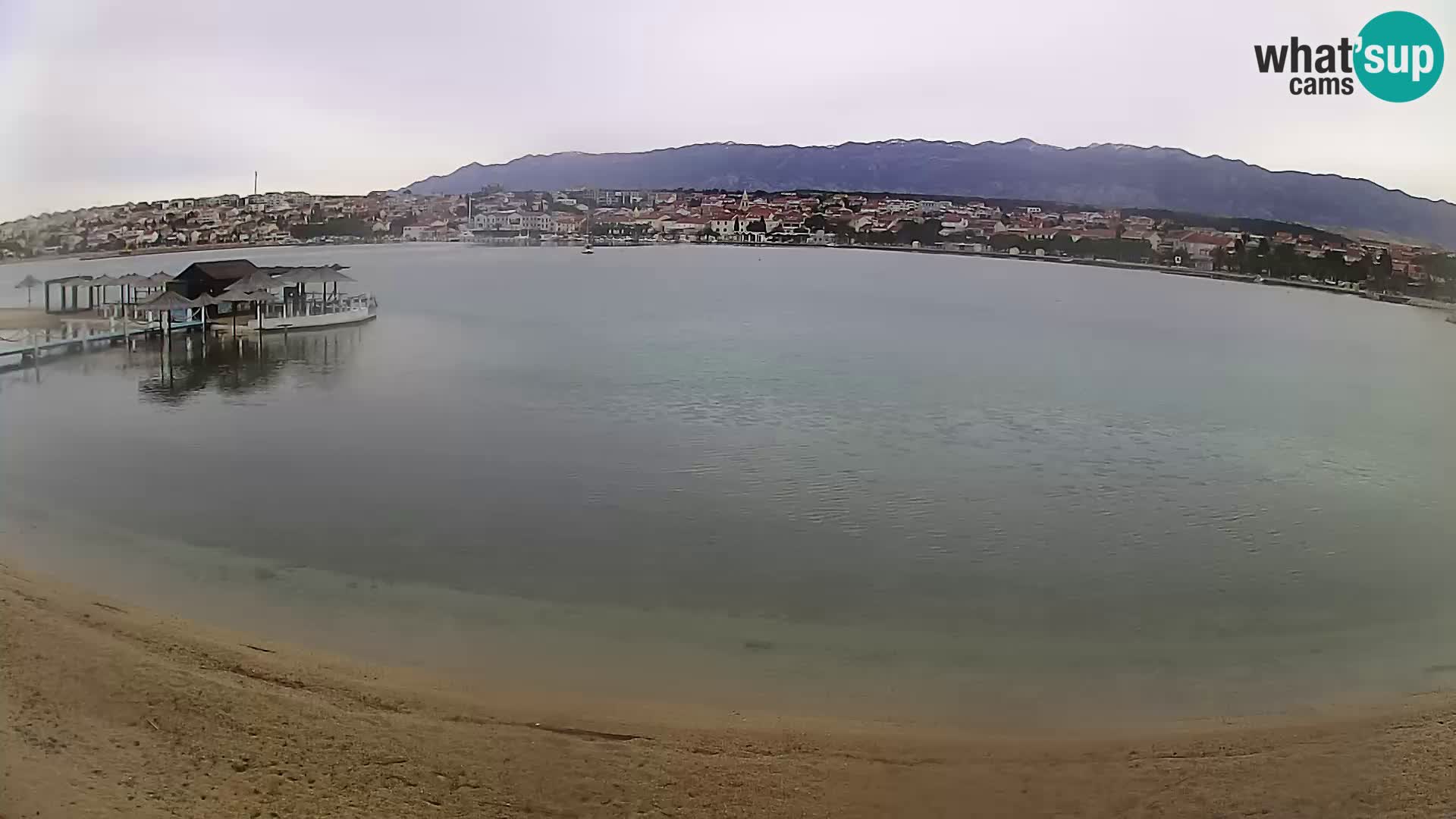 Novalja Kamera u živo – gradska plaža