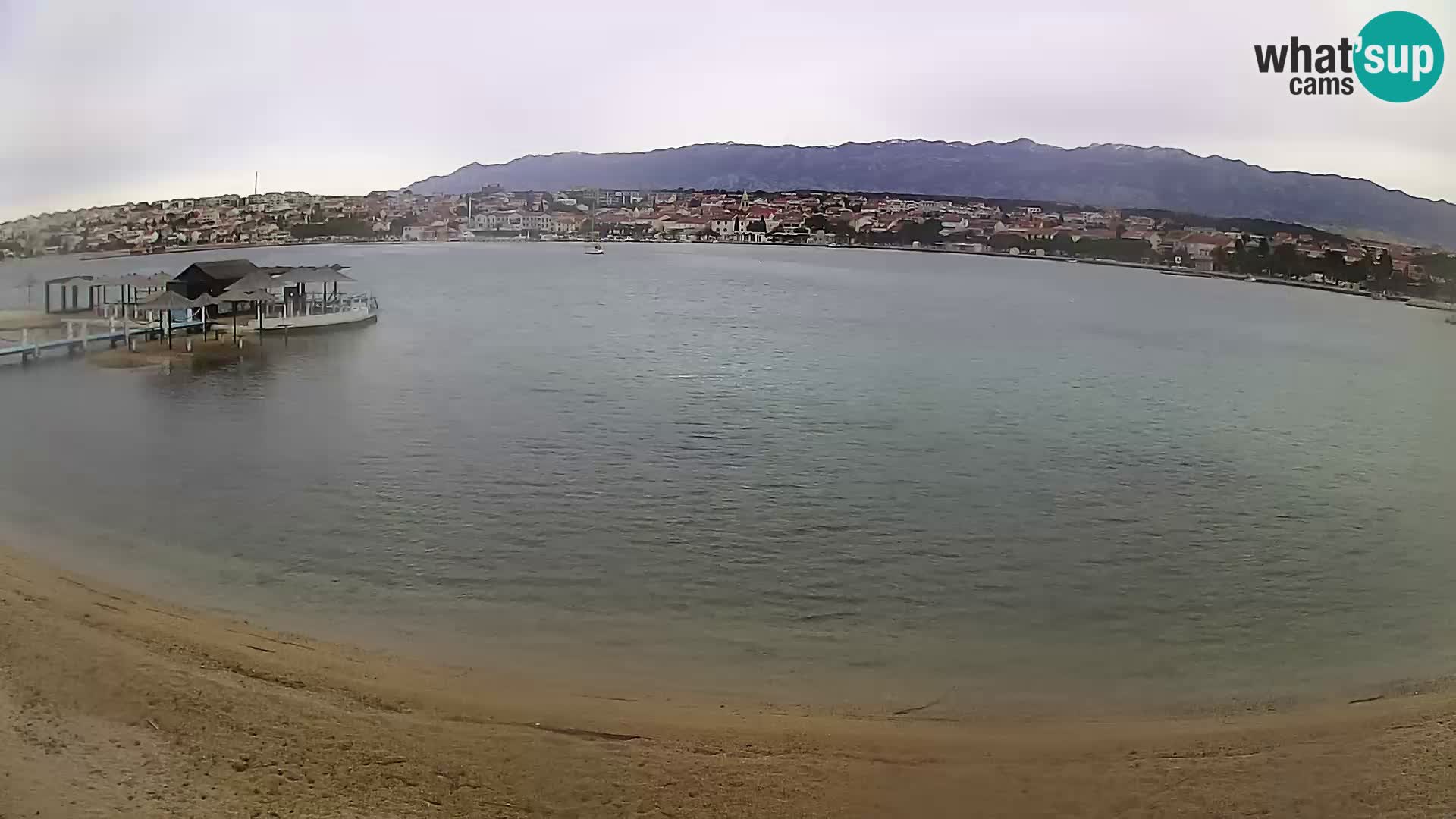 Novalja Kamera u živo – gradska plaža