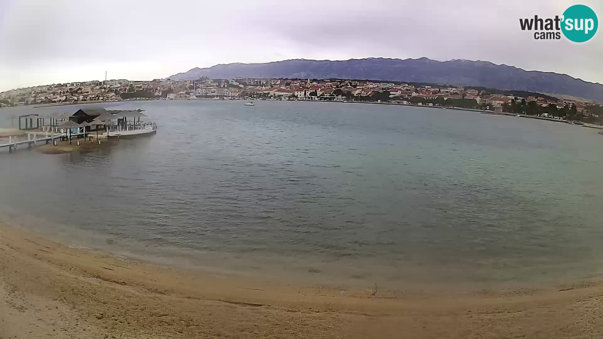 Webcam Novalja – Stadtstrand