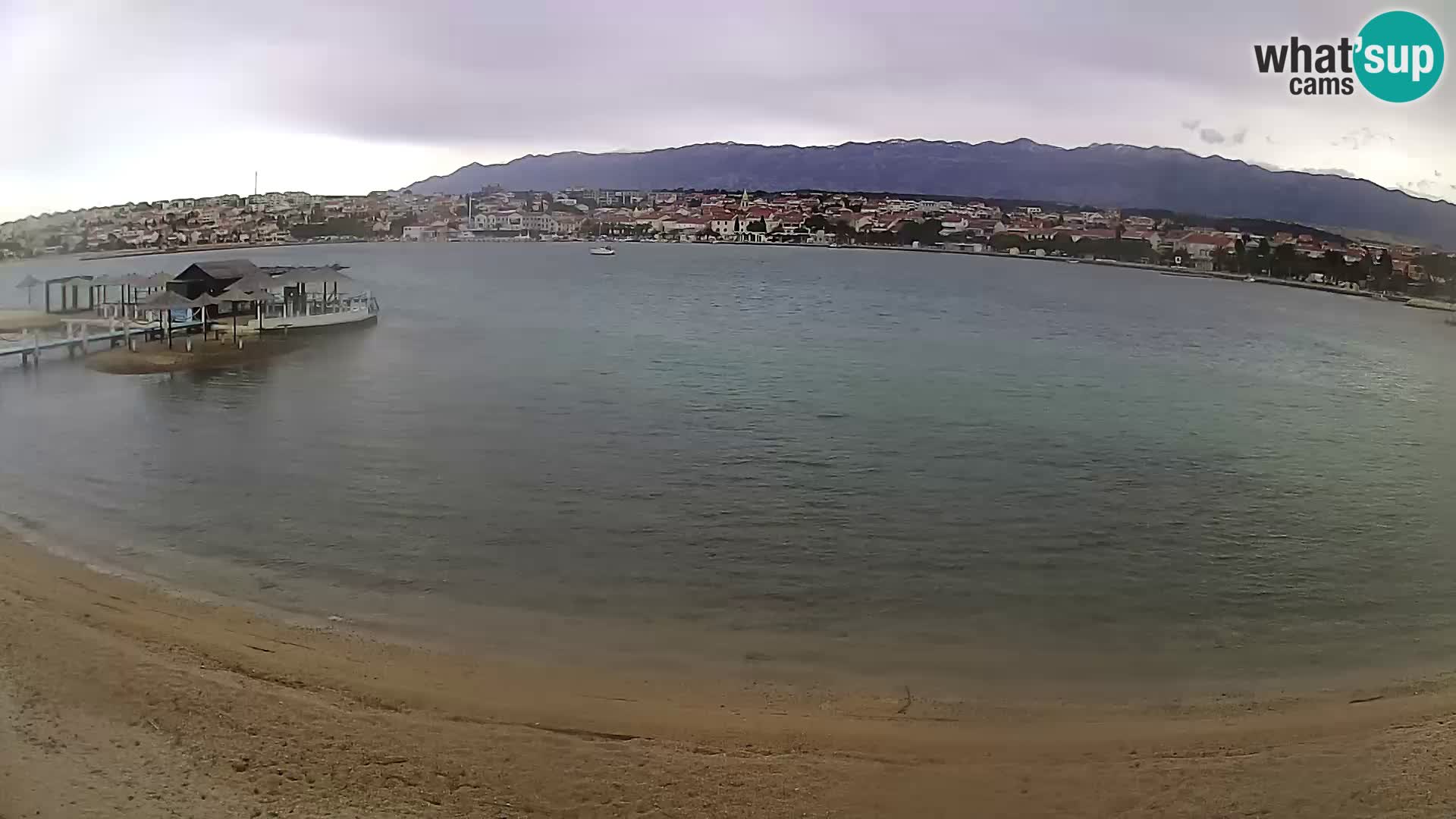 Webcam Novalja – Stadtstrand