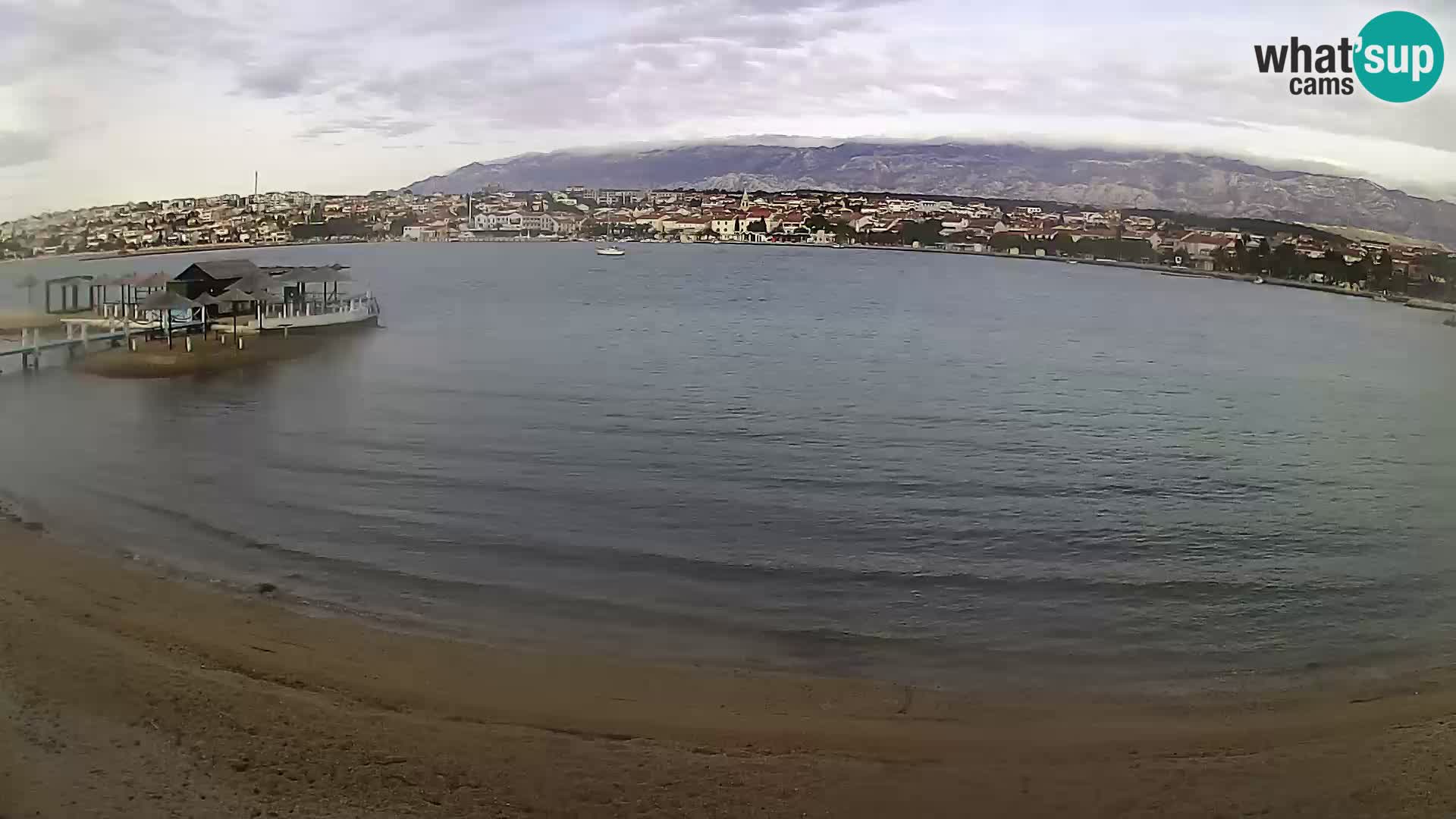 Novalja Kamera u živo – gradska plaža