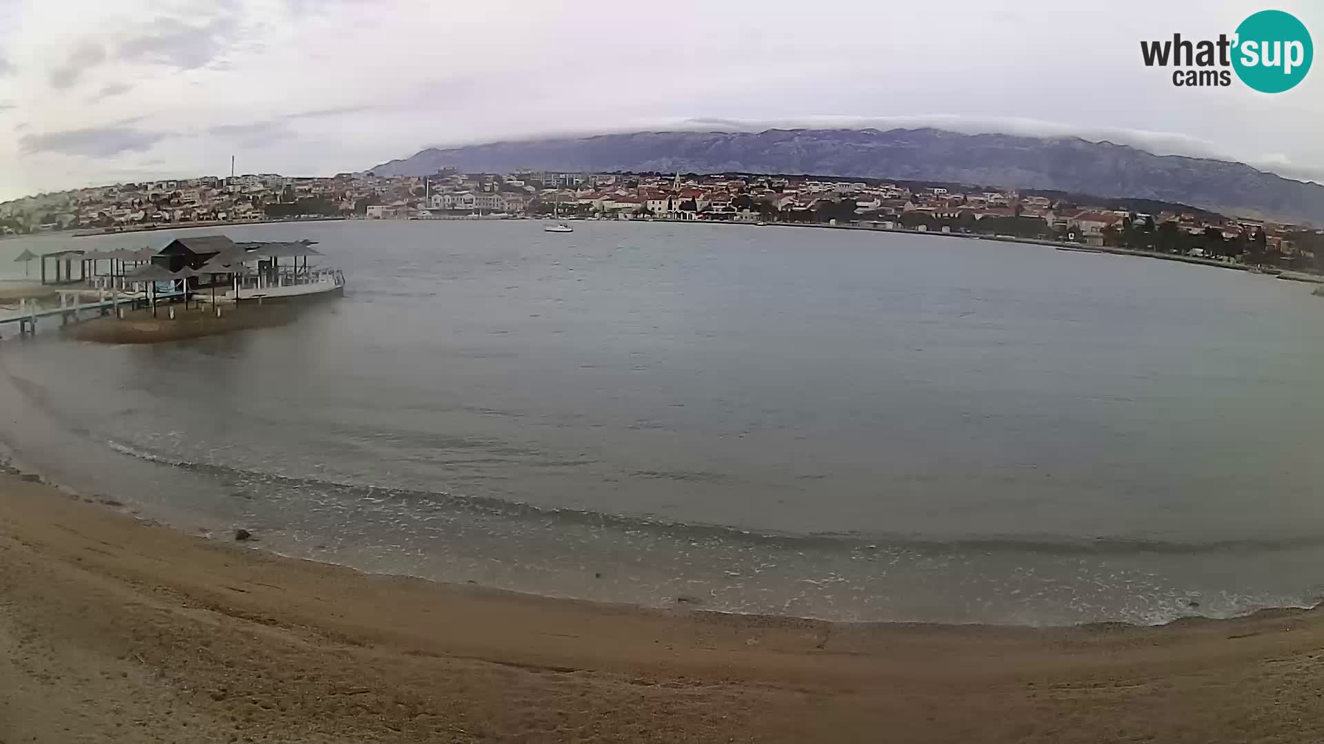 Novalja Kamera u živo – gradska plaža