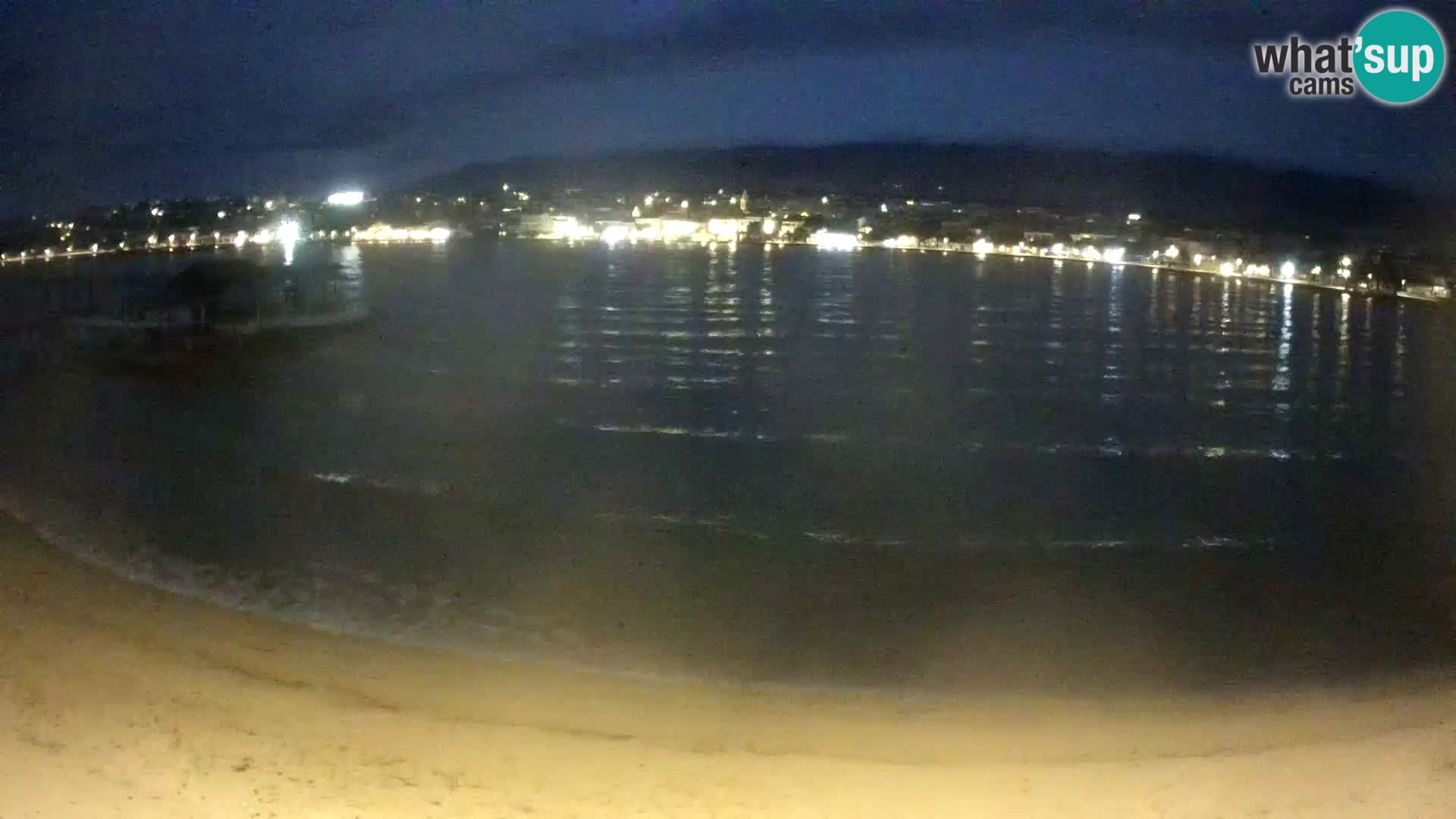 Novalja Kamera v živo – mestna plaža