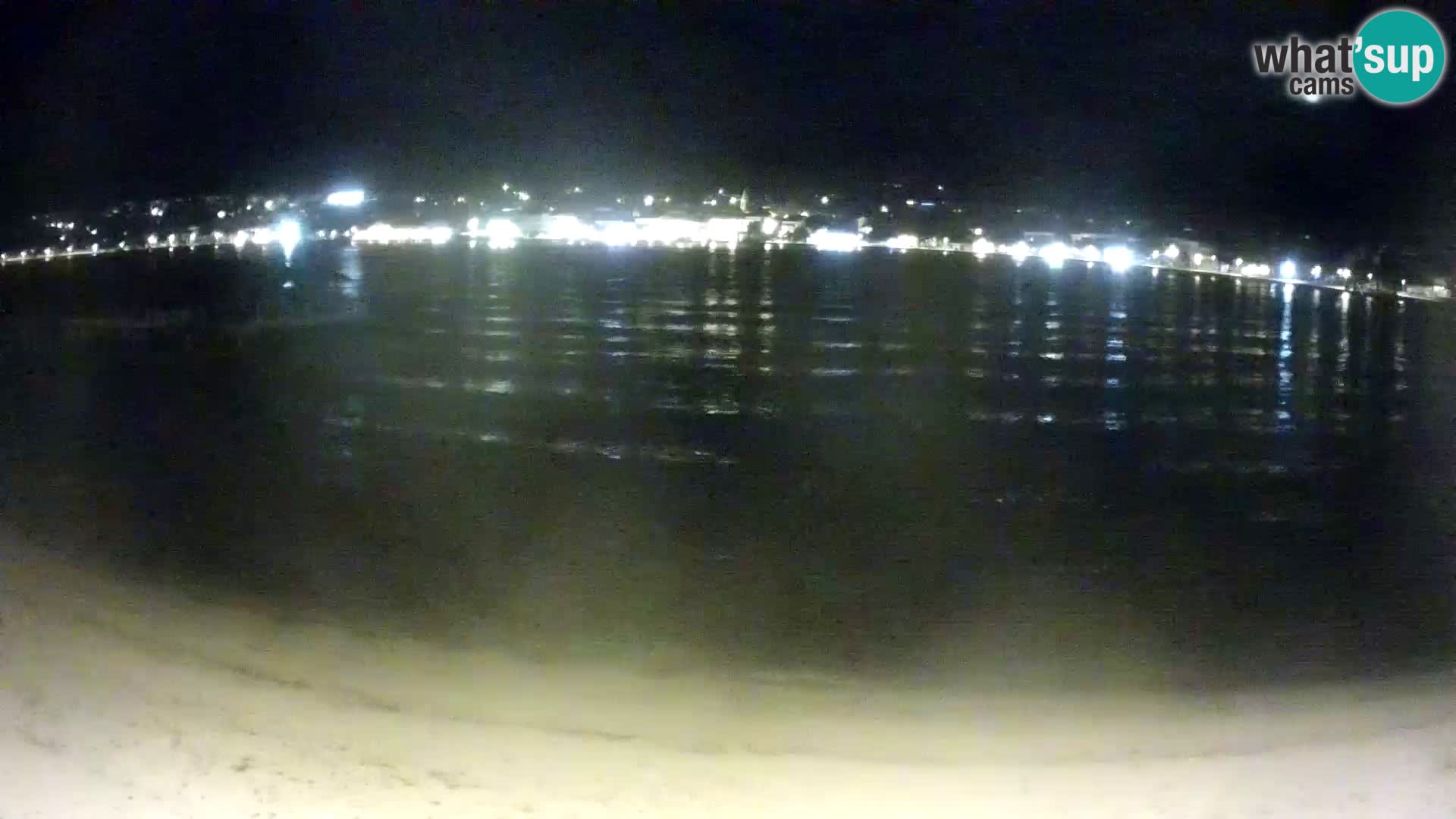 Novalja livecam – plage de la ville