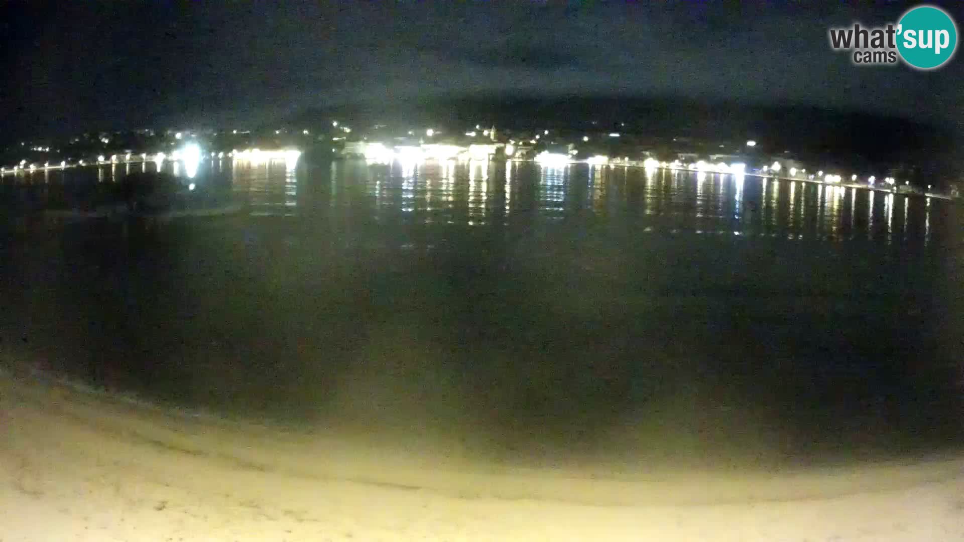 Novalja webcam – spiaggia cittadina