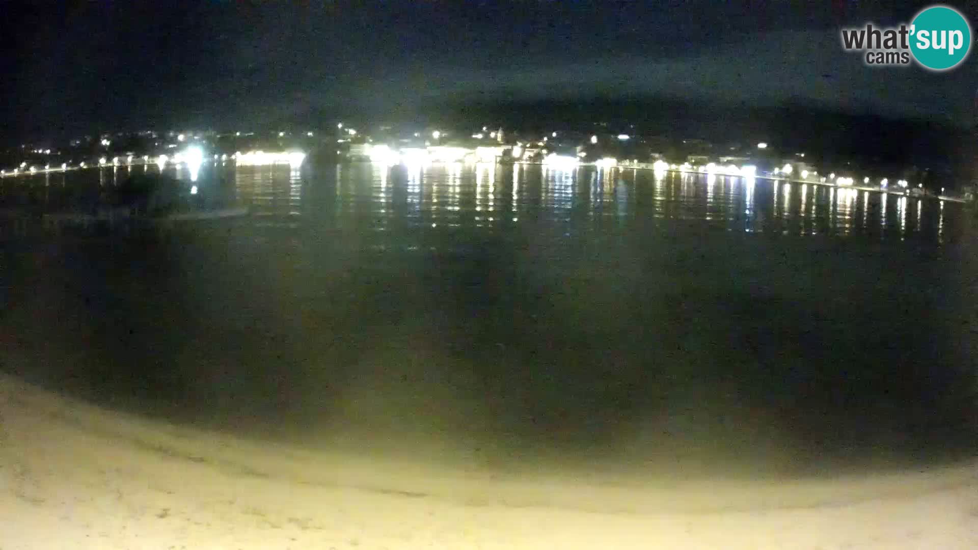 Novalja livecam – plage de la ville