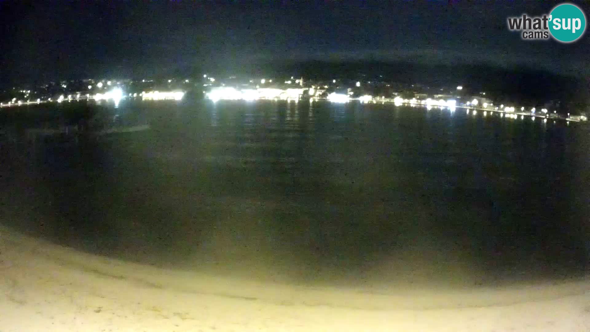 Novalja livecam – plage de la ville
