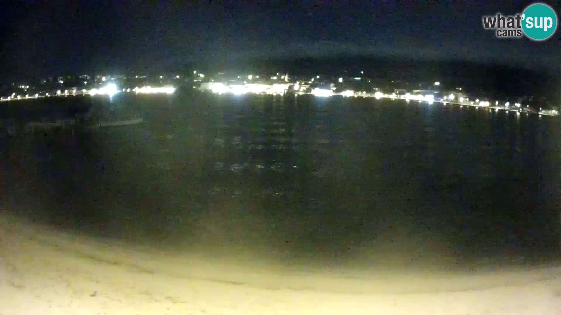 Live webcam Novalja – The Town beach