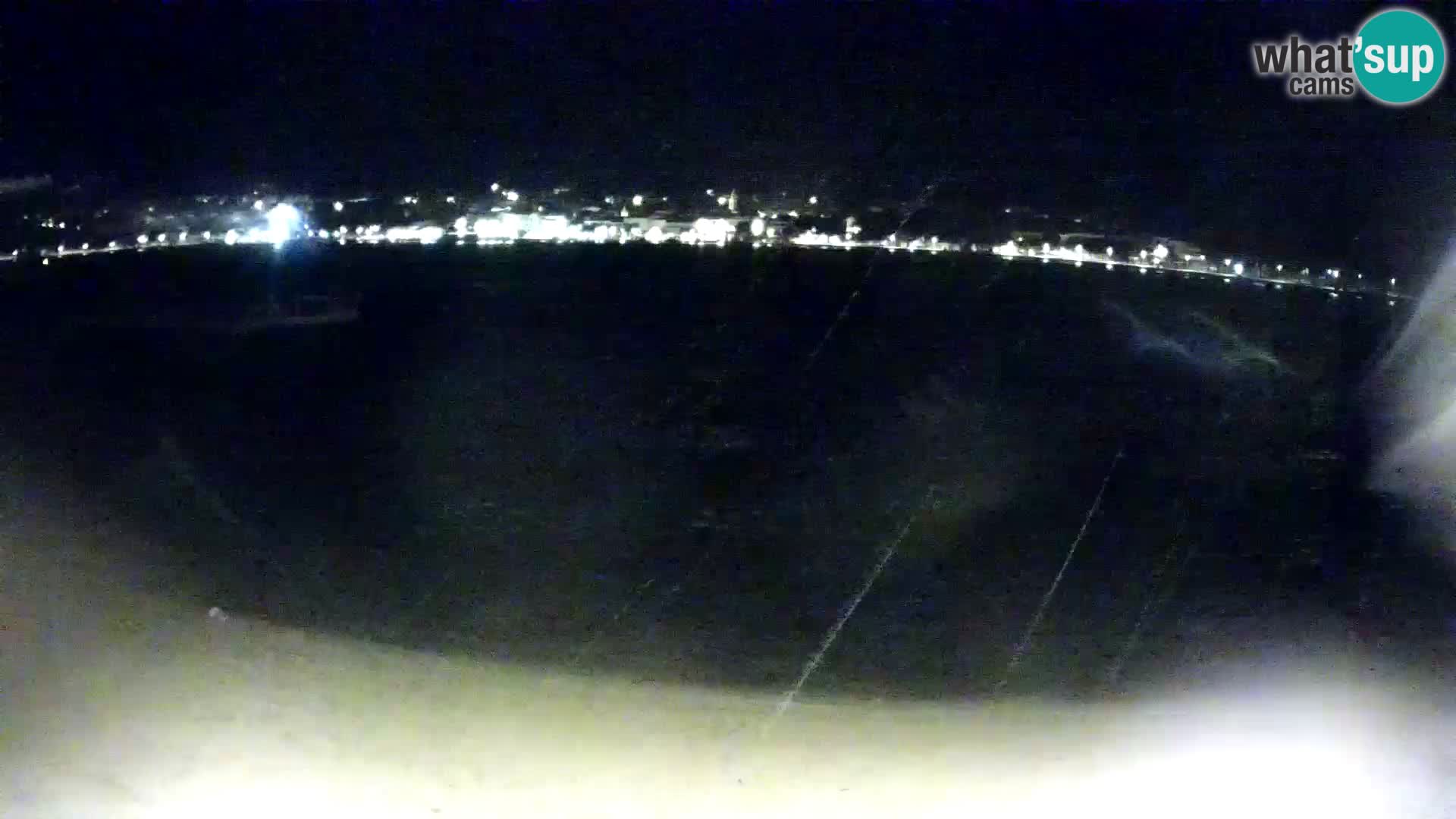 Live webcam Novalja – The Town beach