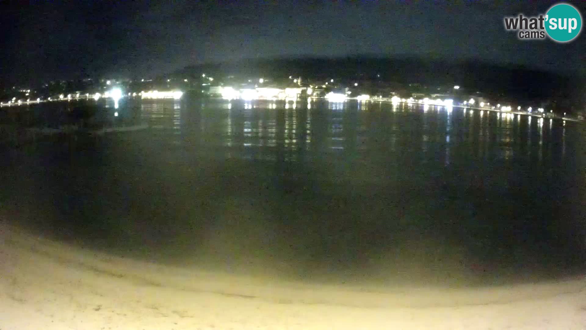 Novalja en vivo – playa de la ciudad