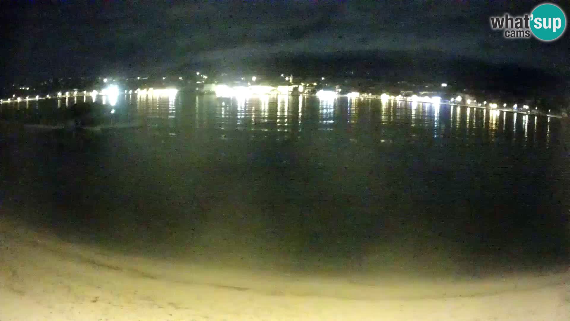 Novalja webcam – spiaggia cittadina