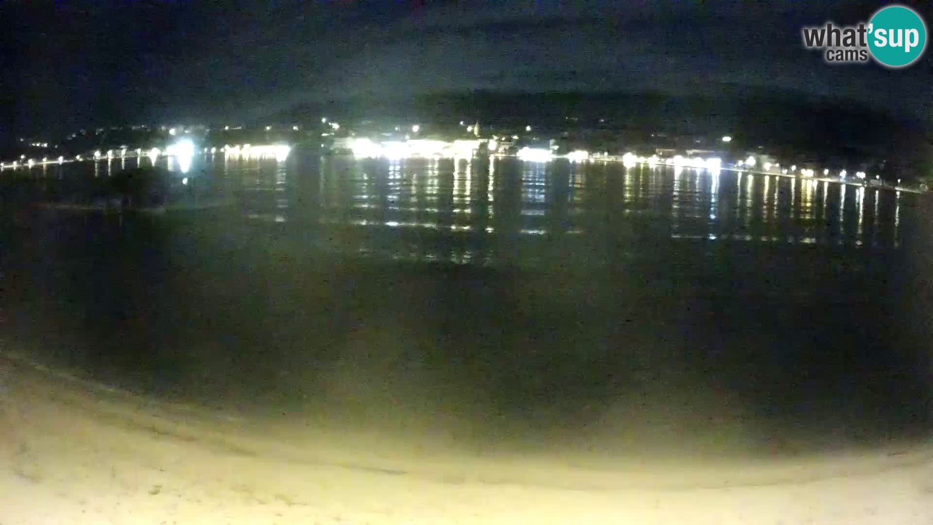 Novalja livecam – plage de la ville