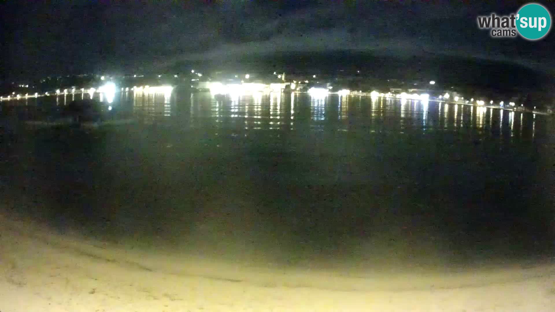 Novalja webcam – spiaggia cittadina
