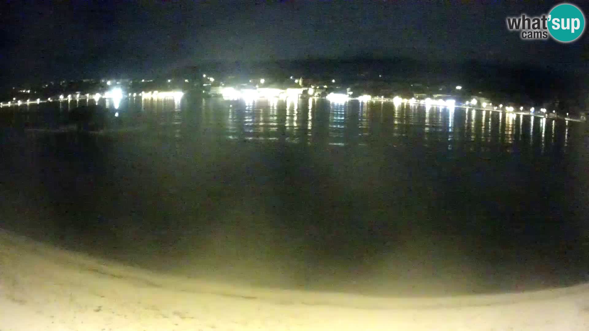 Novalja webcam – spiaggia cittadina