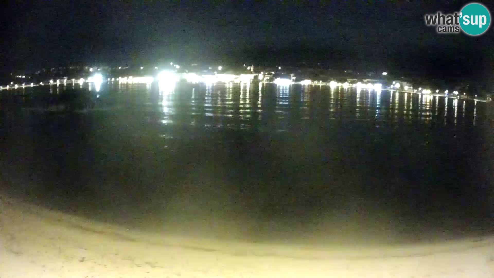 Novalja livecam – plage de la ville