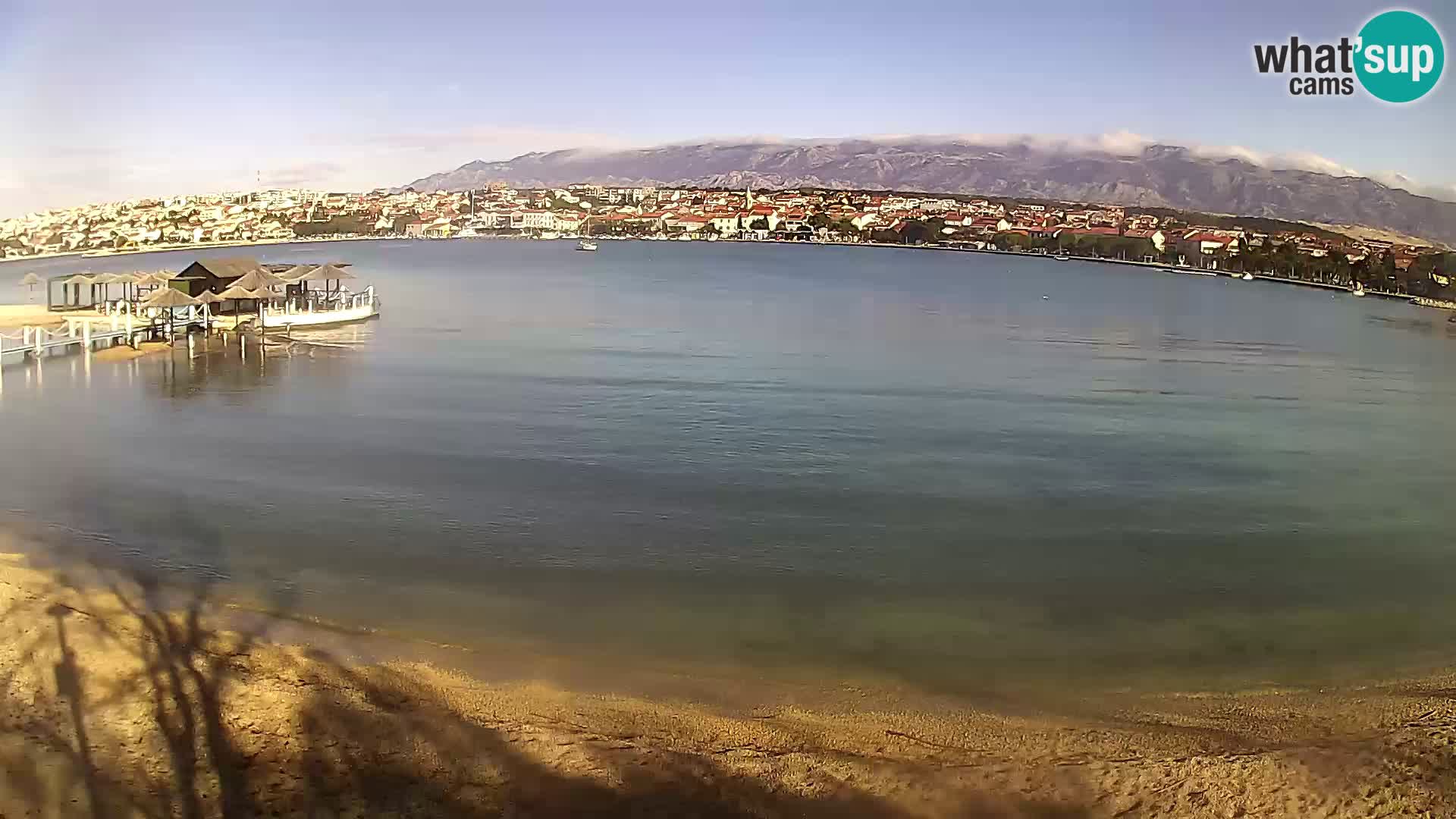 Webcam Novalja – Stadtstrand