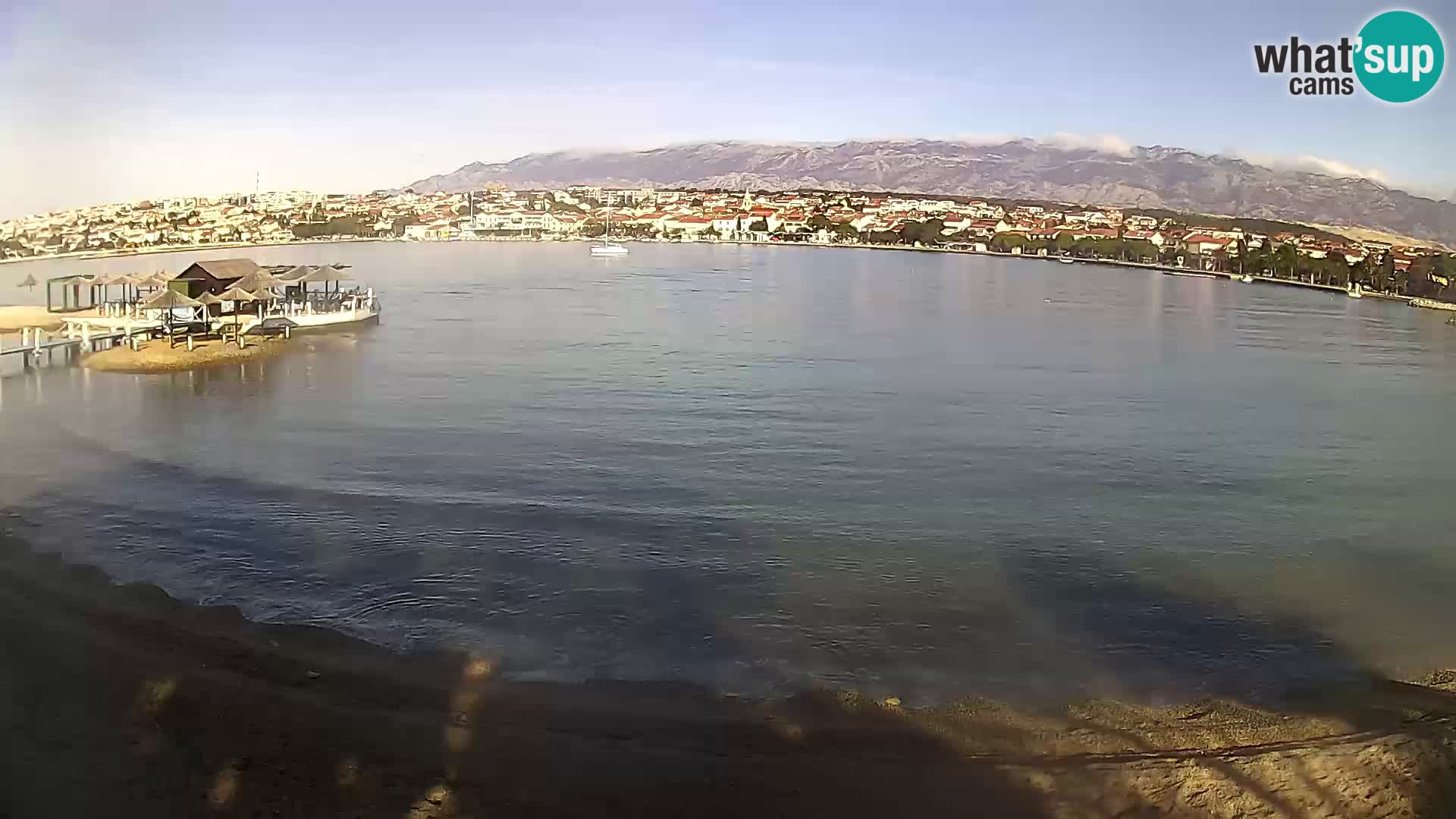 Novalja Kamera u živo – gradska plaža