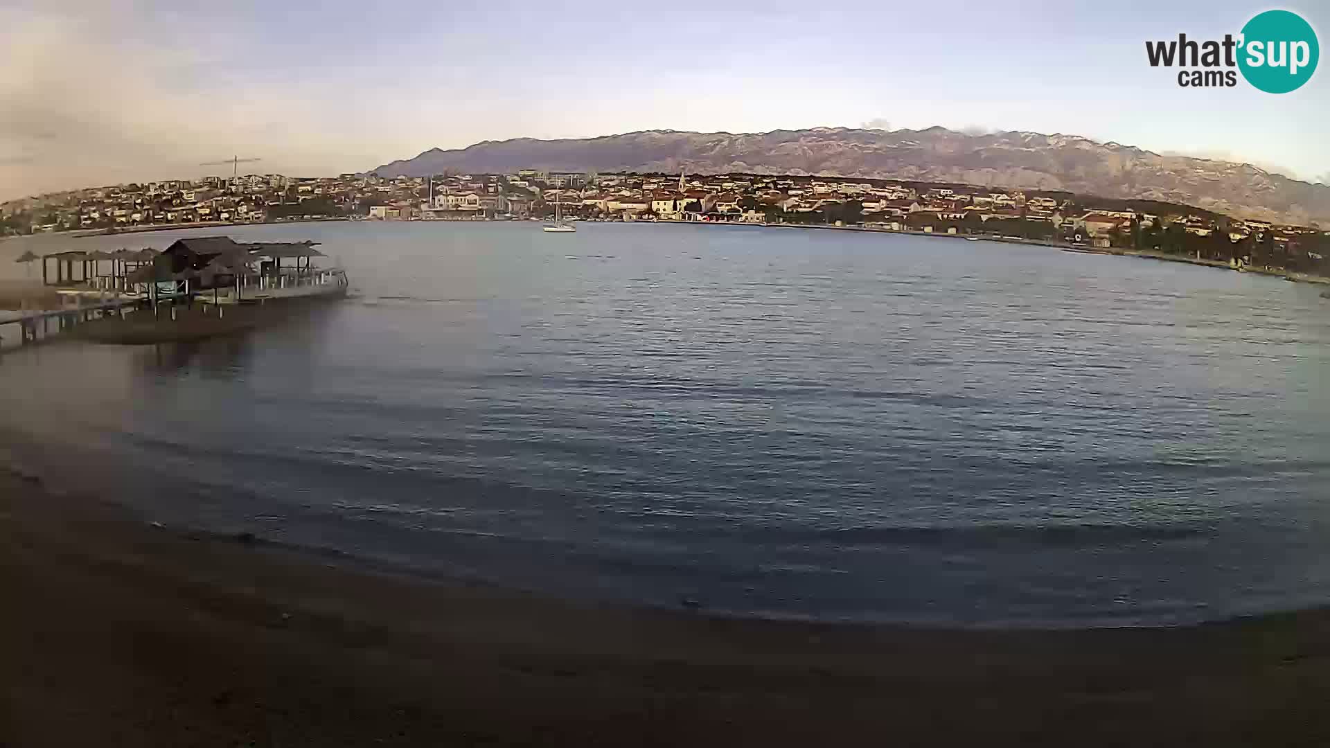 Webcam Novalja – Stadtstrand