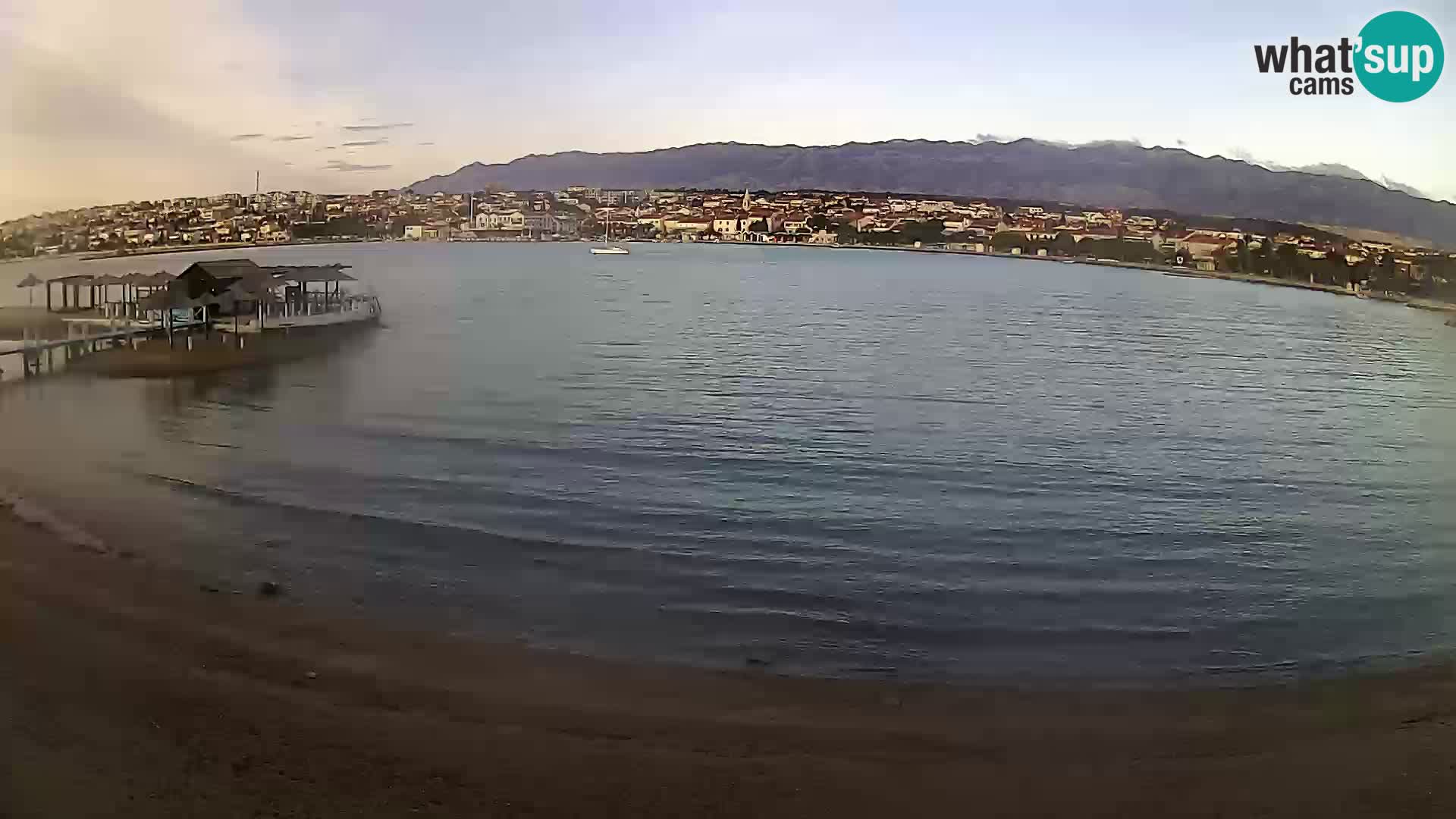 Webcam Novalja – Stadtstrand