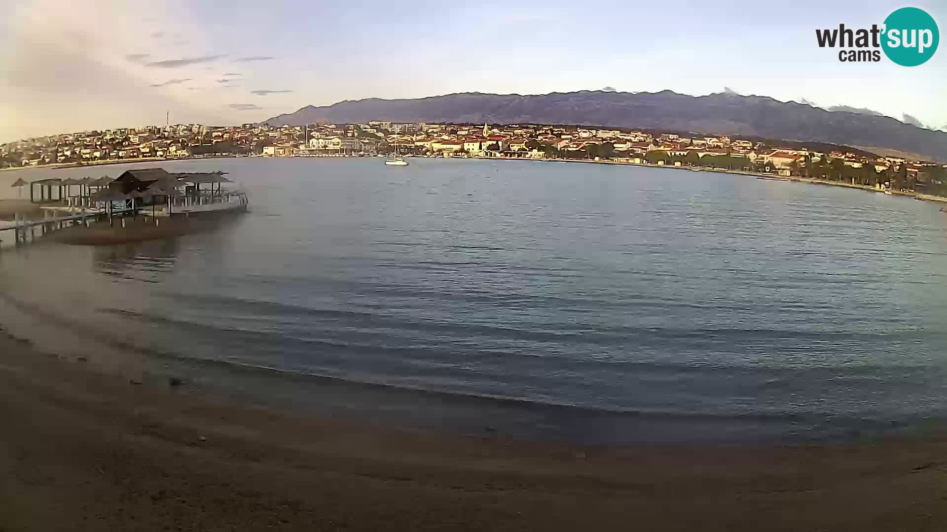 Webcam Novalja – Stadtstrand