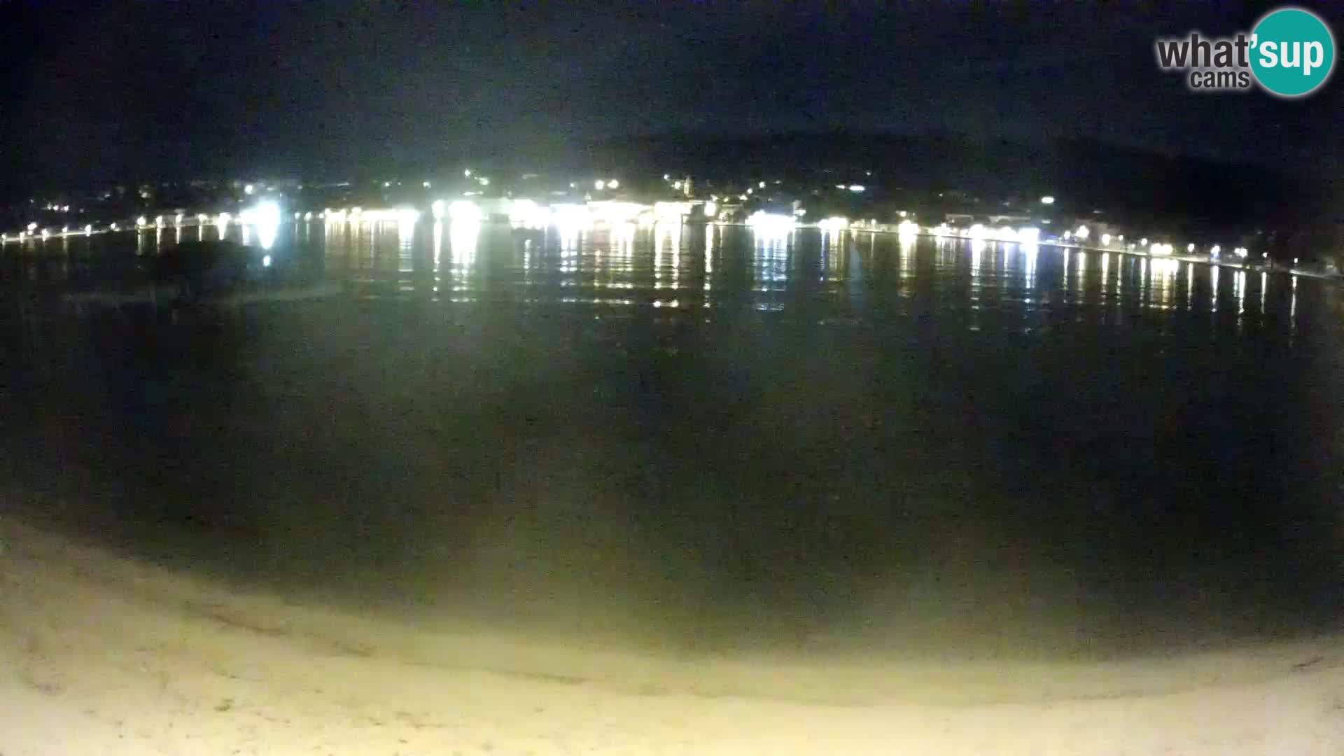 Novalja en vivo – playa de la ciudad